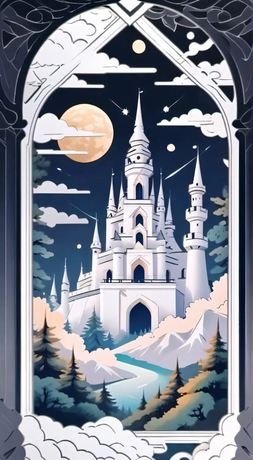 ai character: Tyler and snowi background