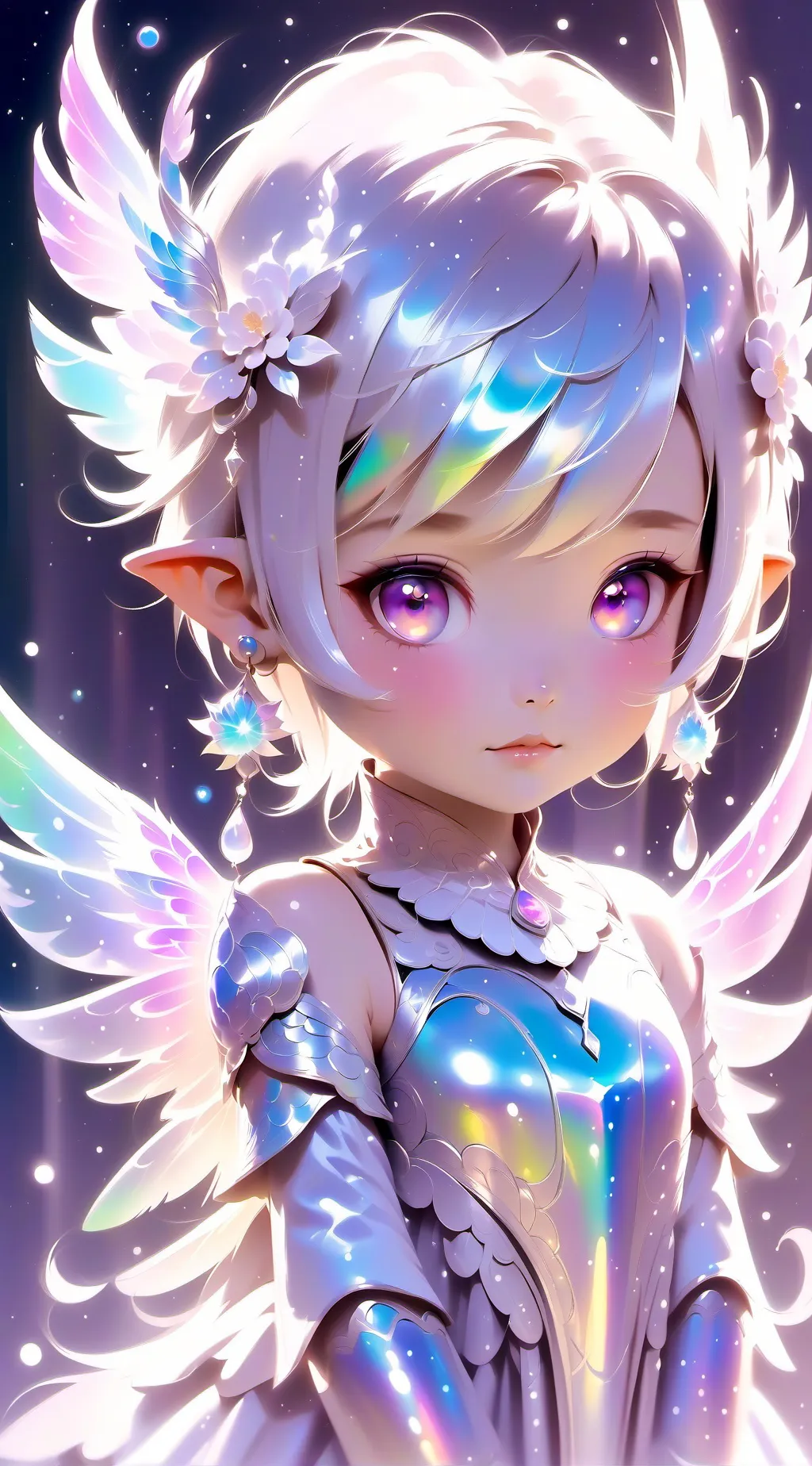 ai character: Blank background