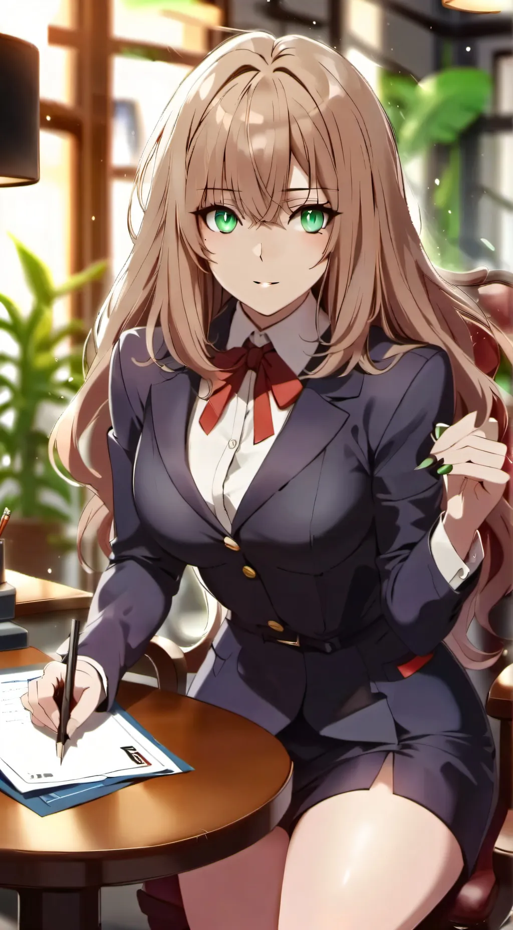 ai character: Olivia background