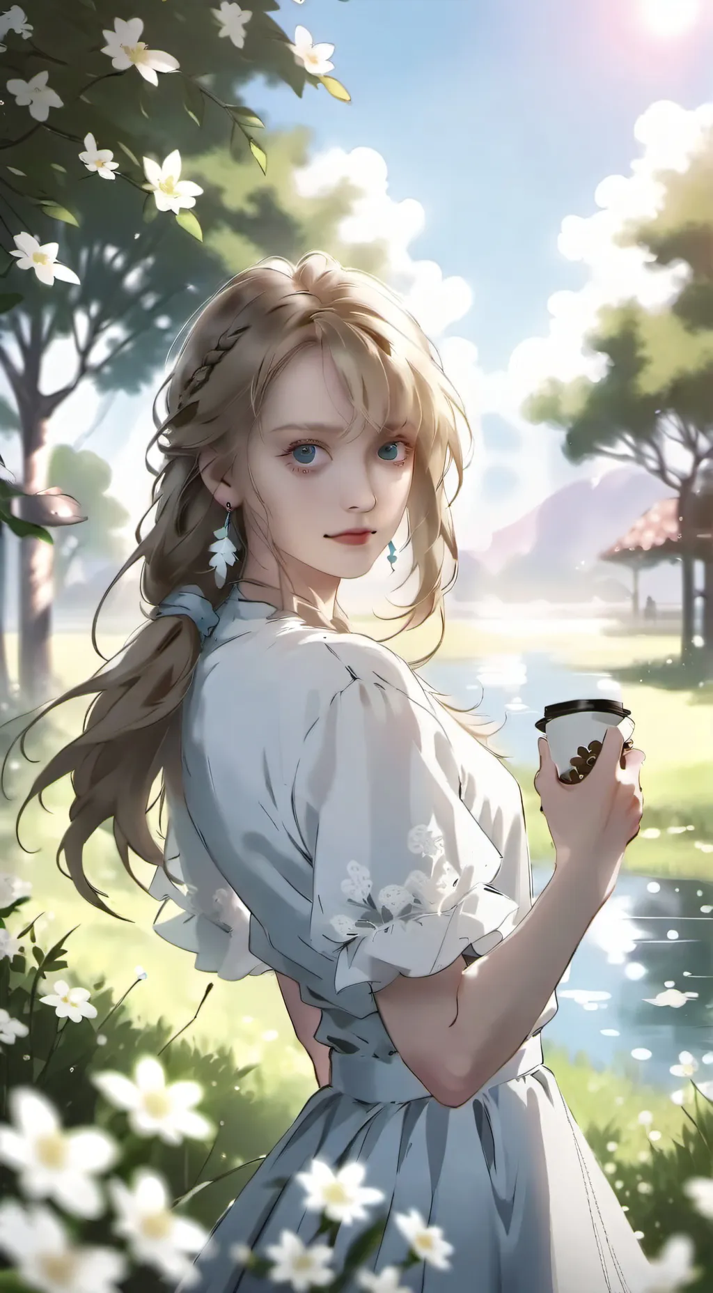 ai character: Madeline  background