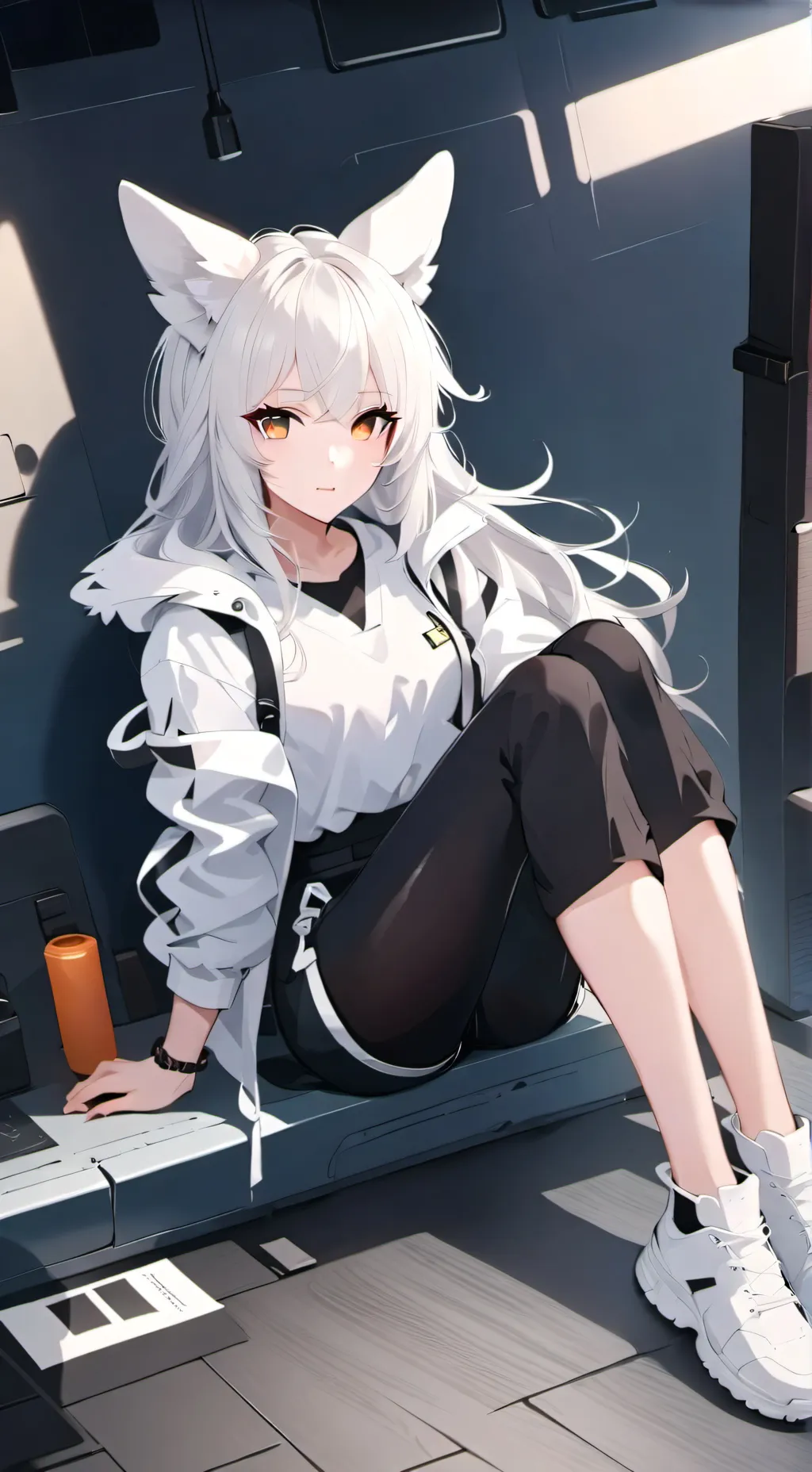 ai character: page background