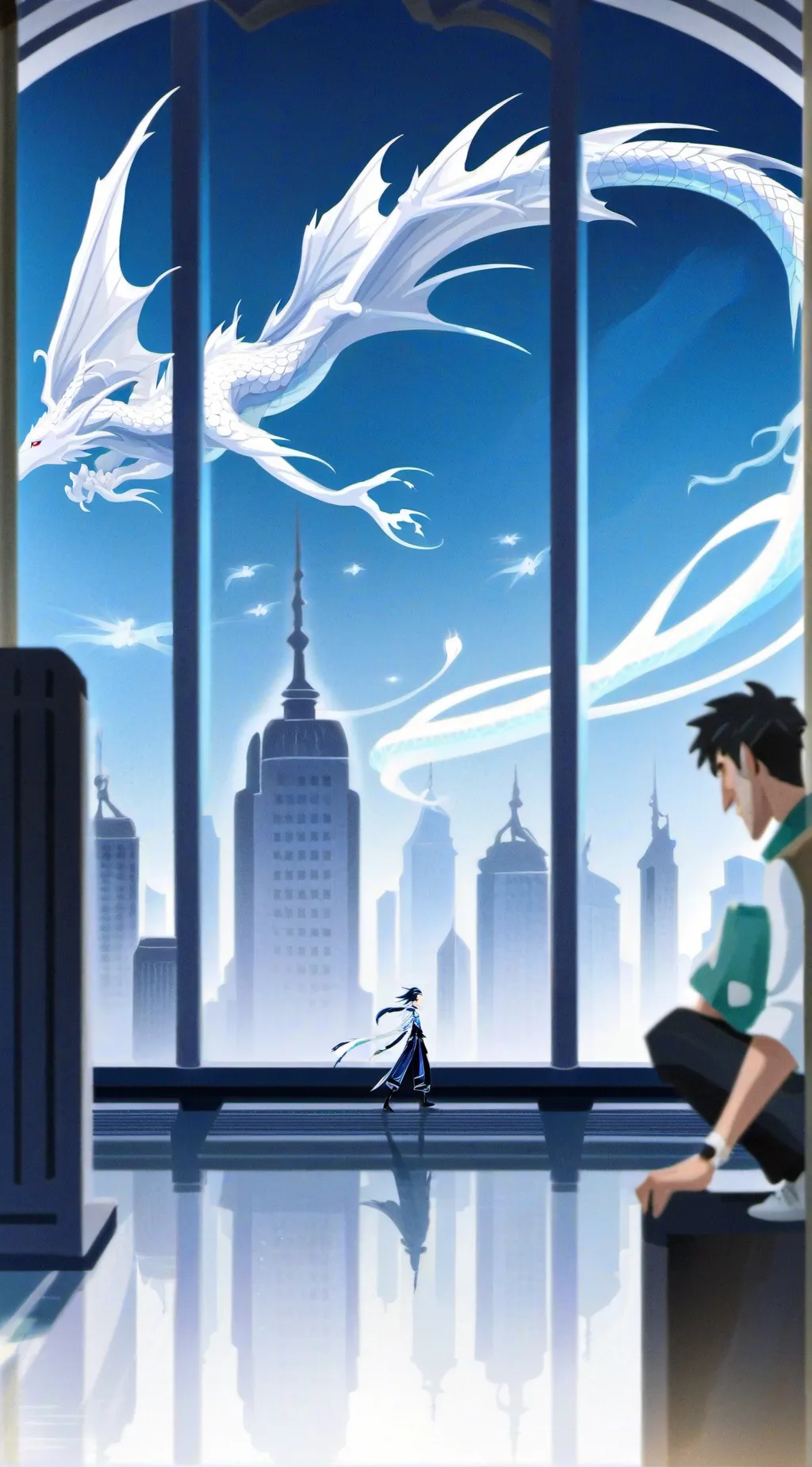 ai character: WoF dragons background