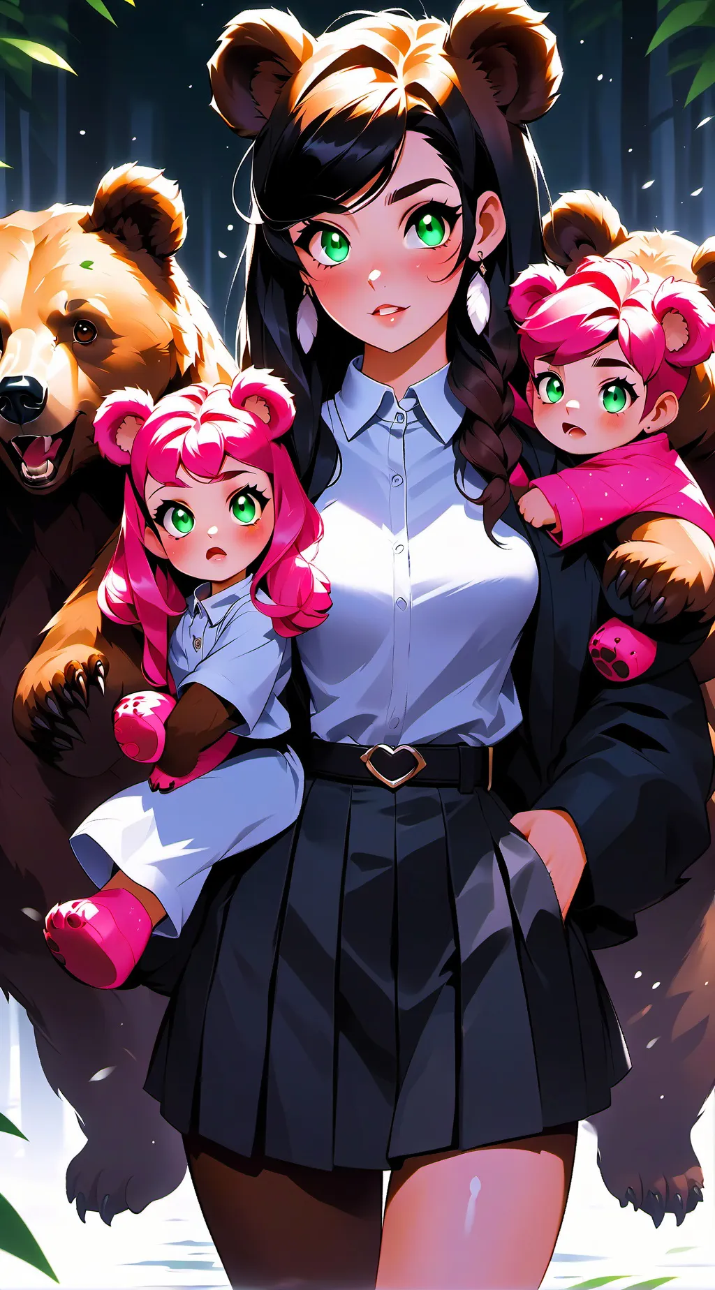 ai character: Sarah background