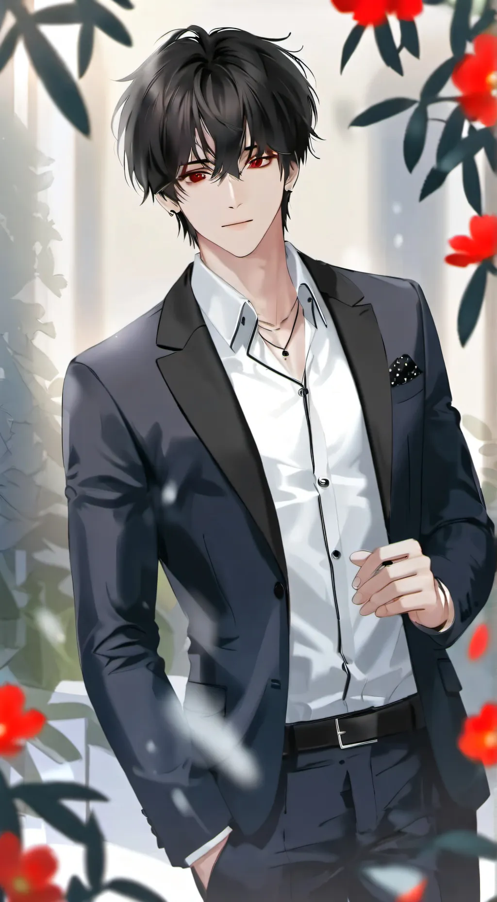 ai character: ~* Akio *~  background