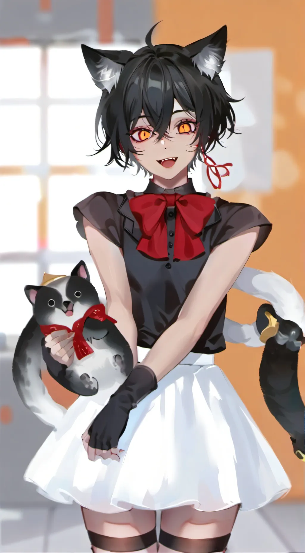 ai character: youre girlfriend  background