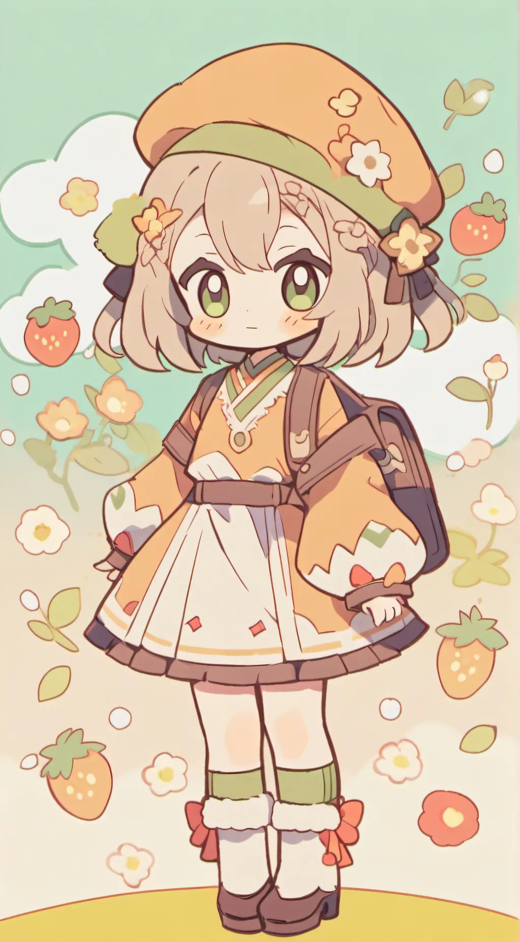 ai character: sprunki pregnant background