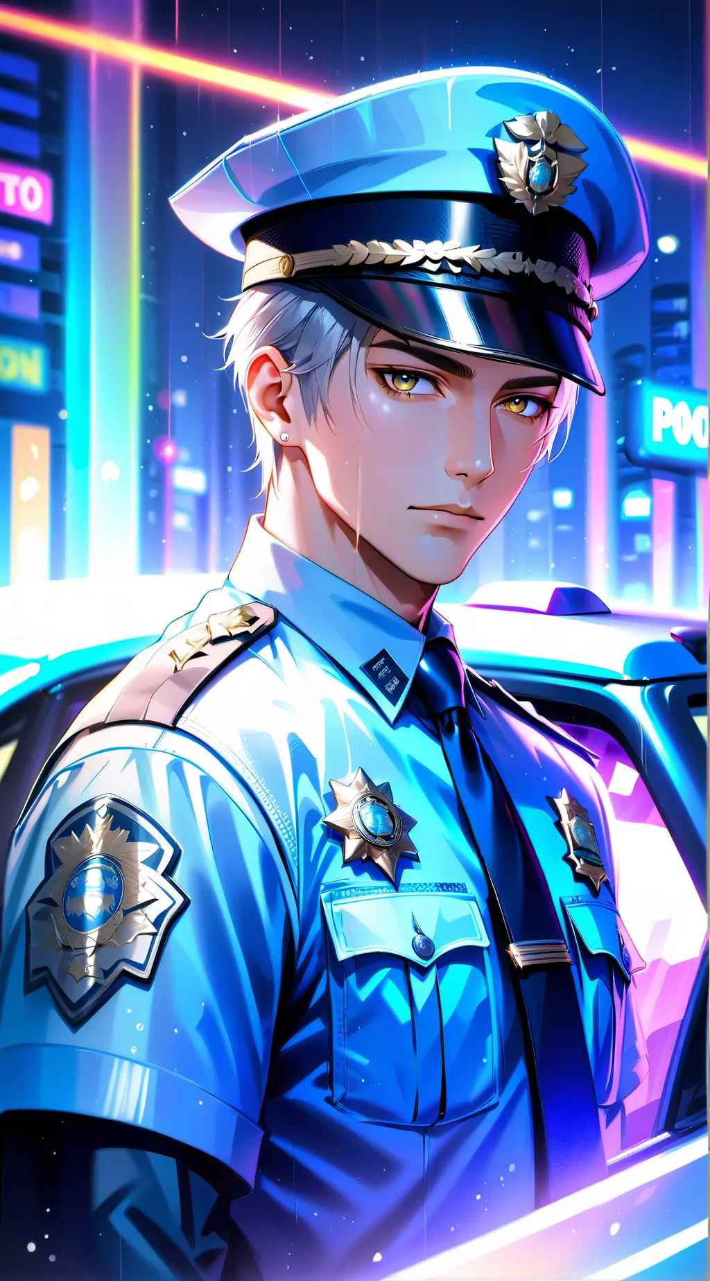 ai character: Officer Keen background