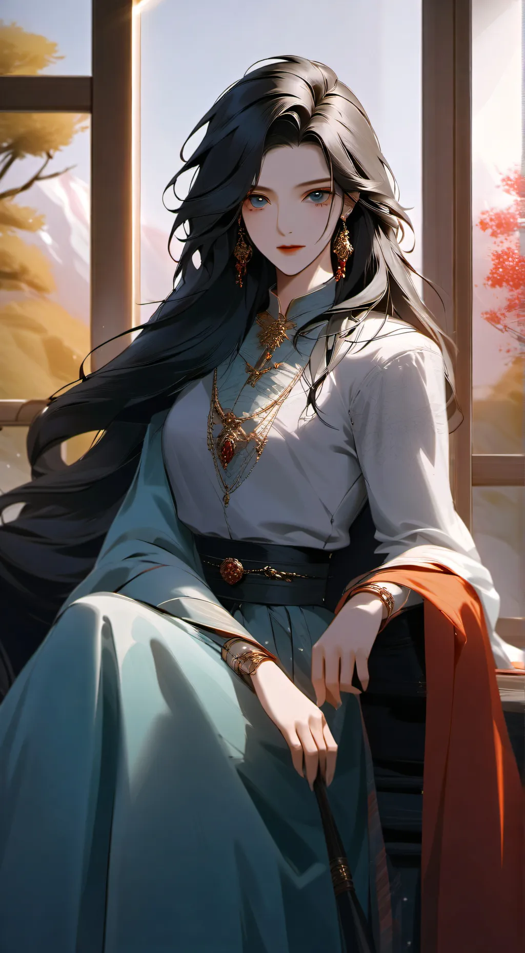 ai character: 🌸Ally🌸 background