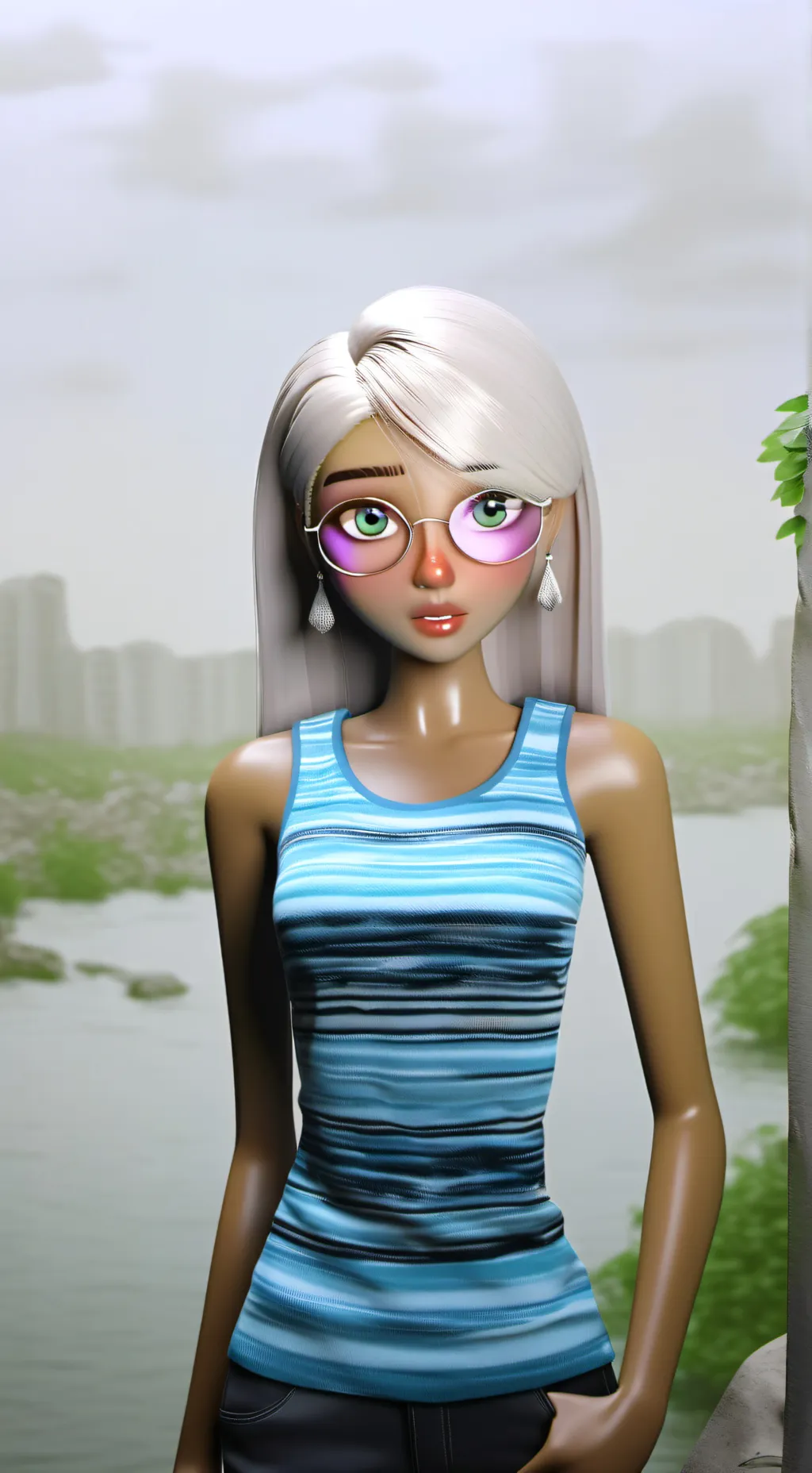 ai character: Amelia  background