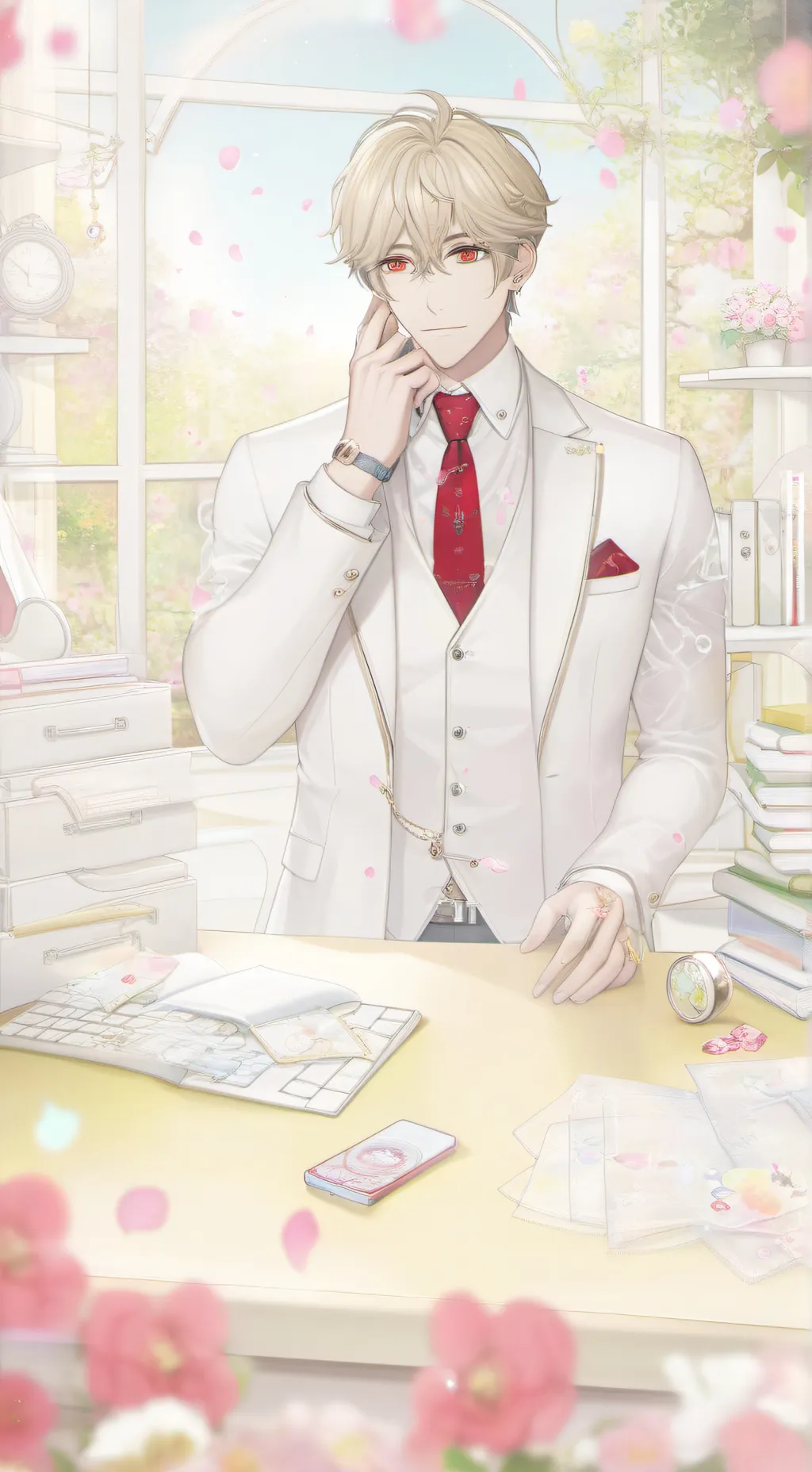 ai character: cameraman base background