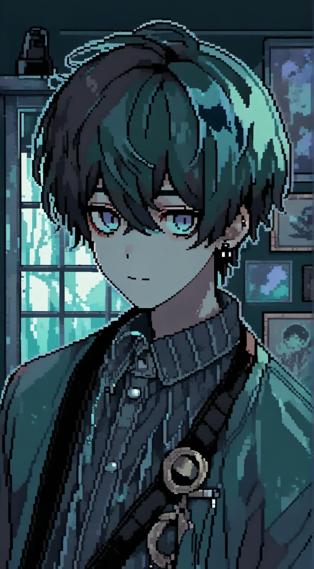 ai character: Lucas  background