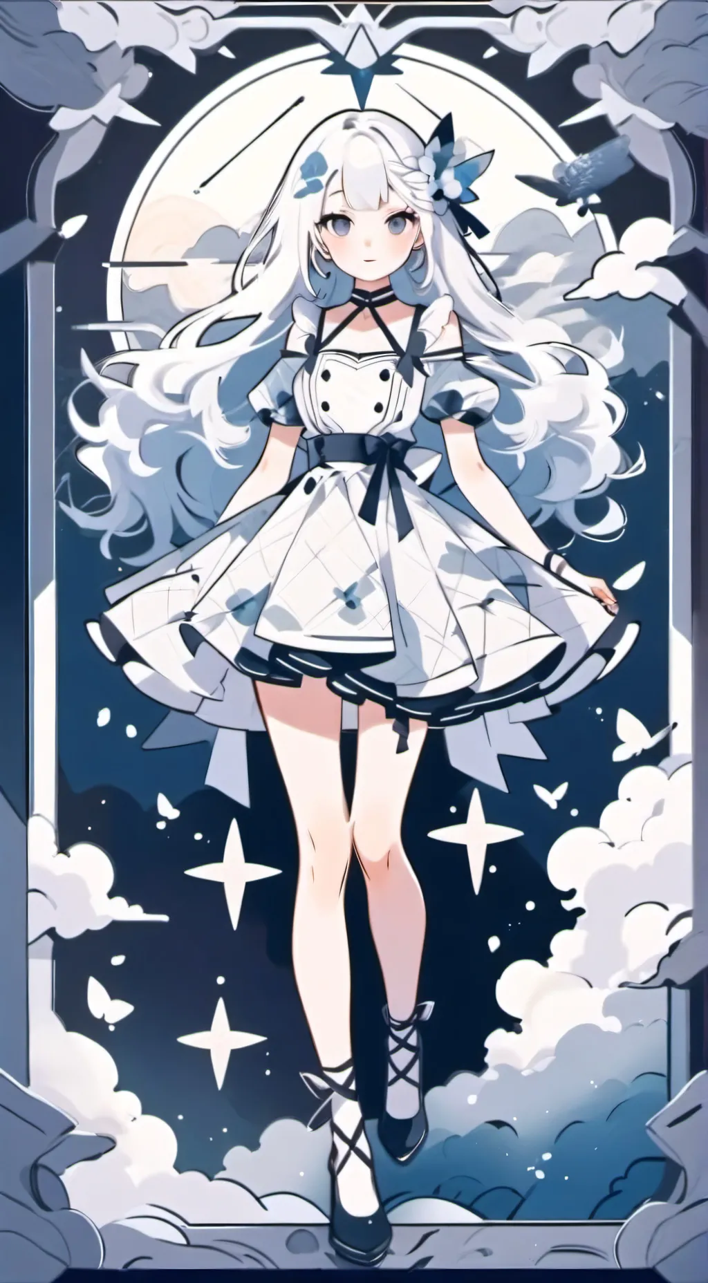 ai character: Ugly pick me girls background