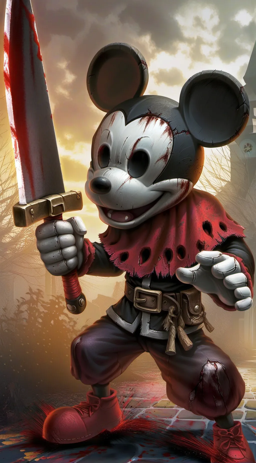 ai character: The mouse trap background