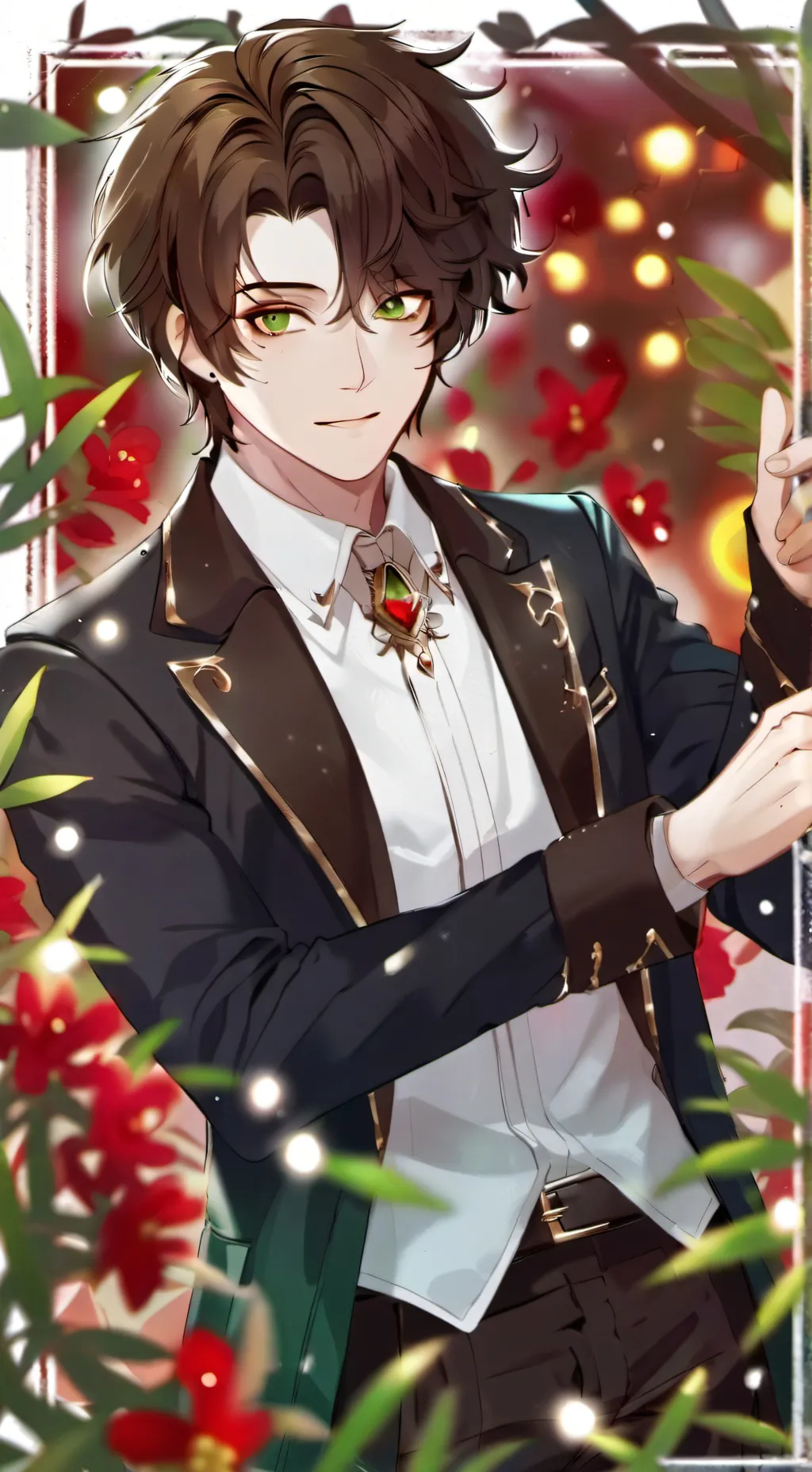 ai character: David background