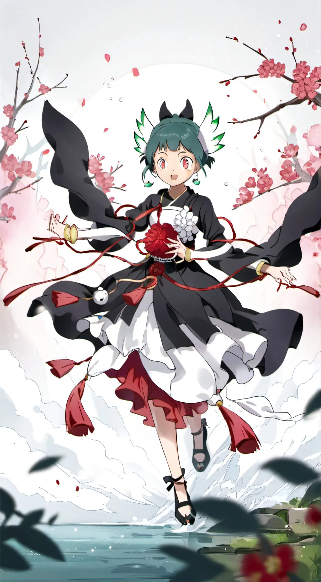 ai character: Carrie  background