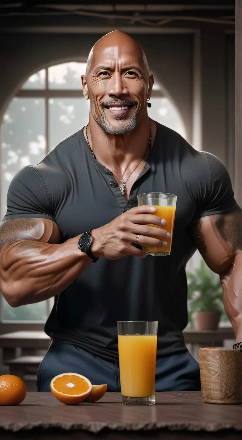 ai character: juice meme background