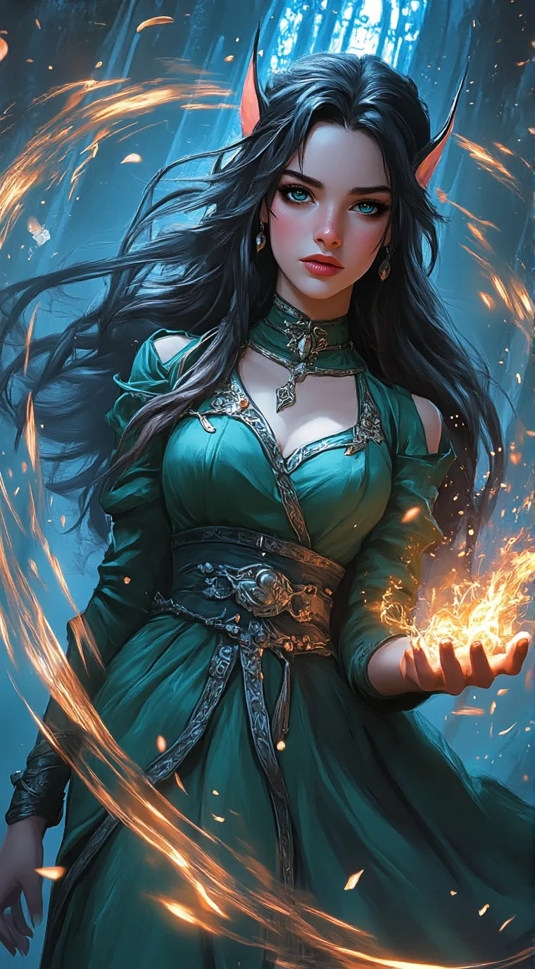 ai character: Zoe background