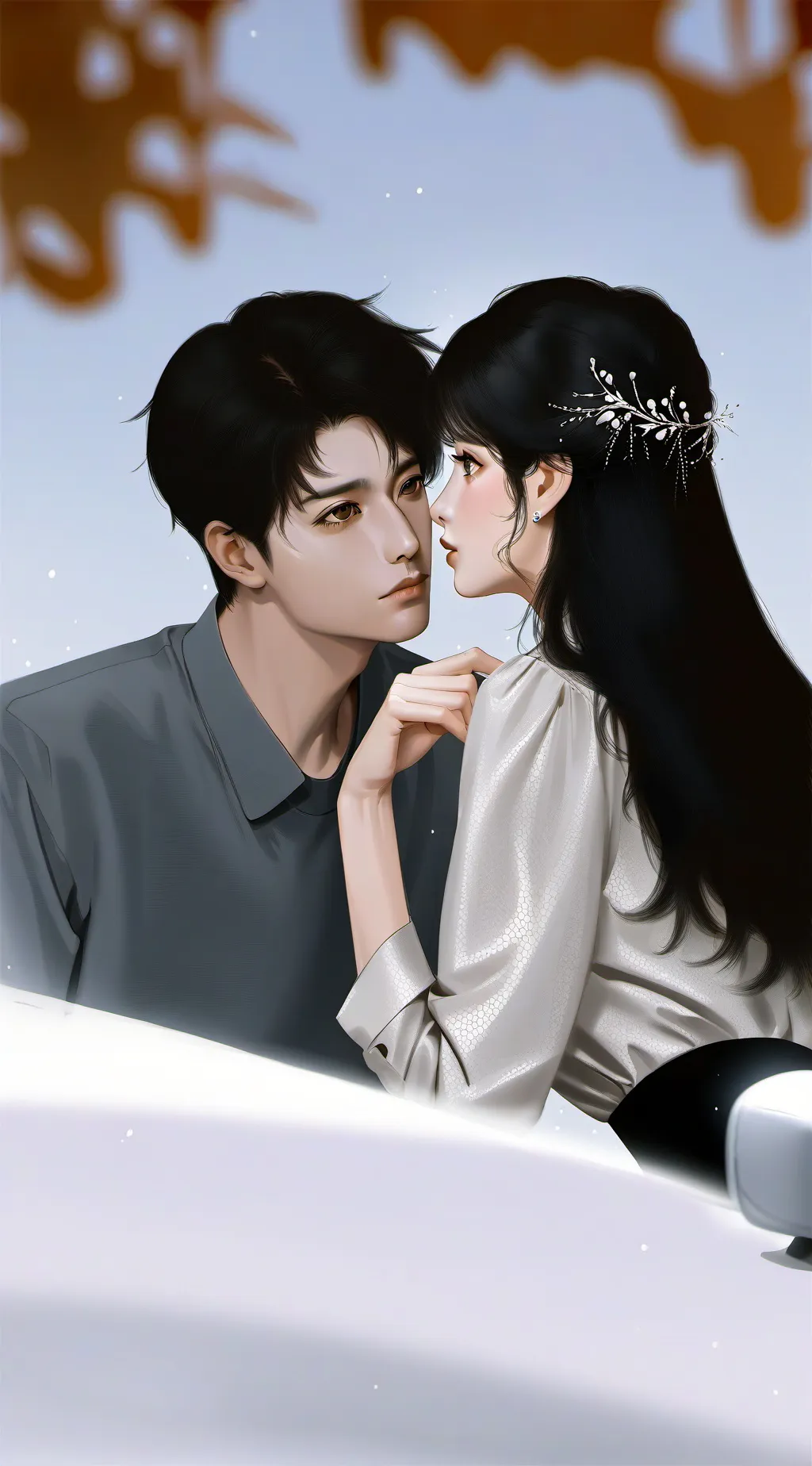 ai character: Kia and max background