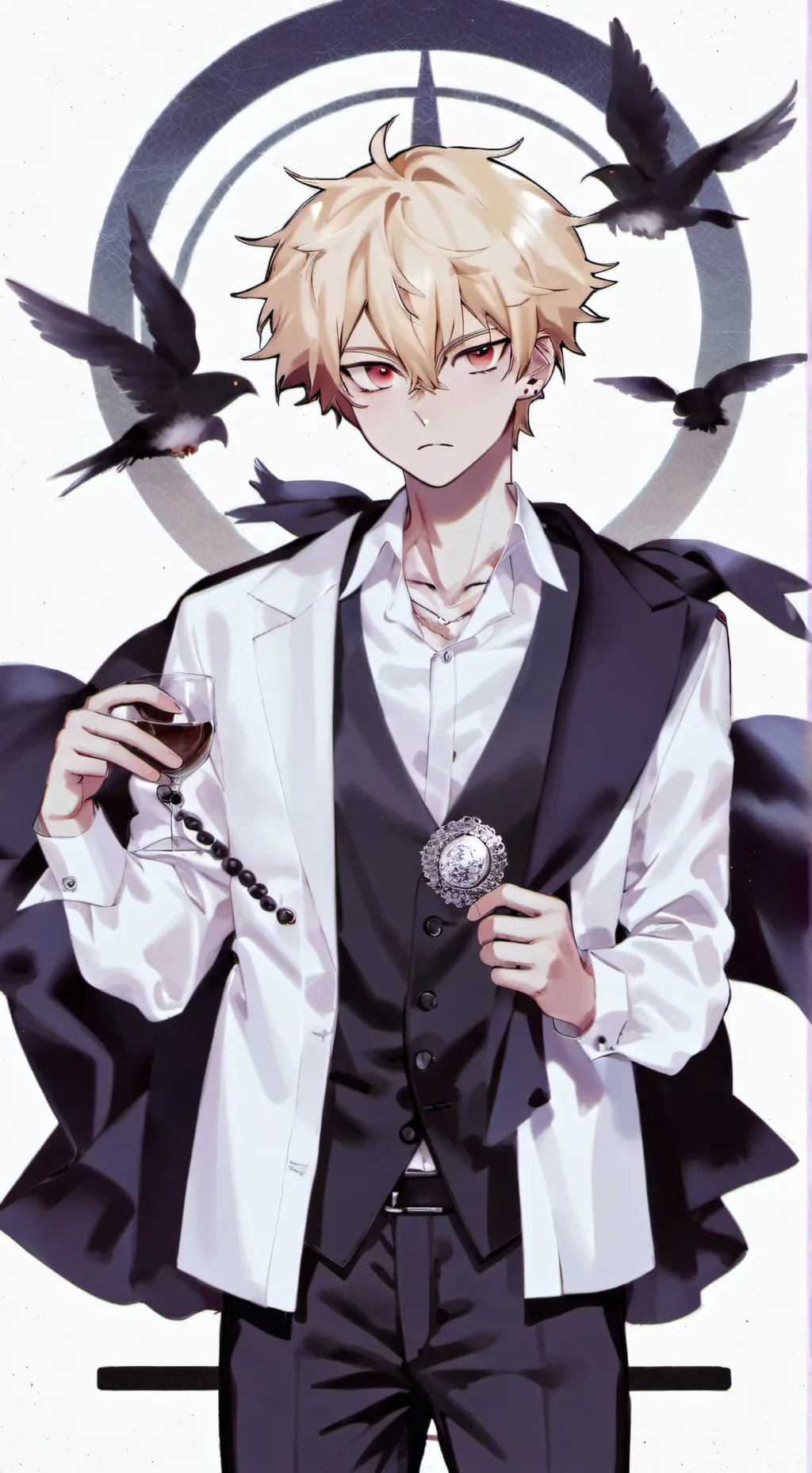 ai character: Bakugo background