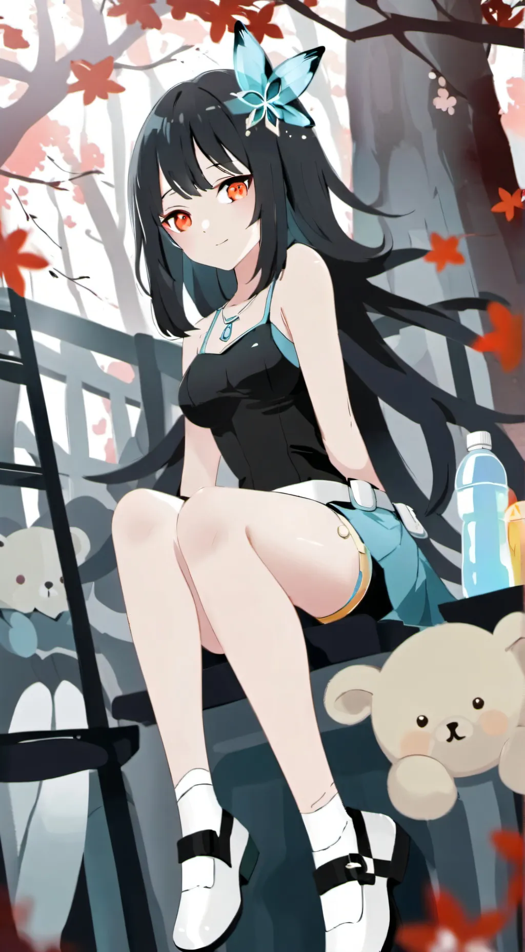 ai character: LL friends😭 background