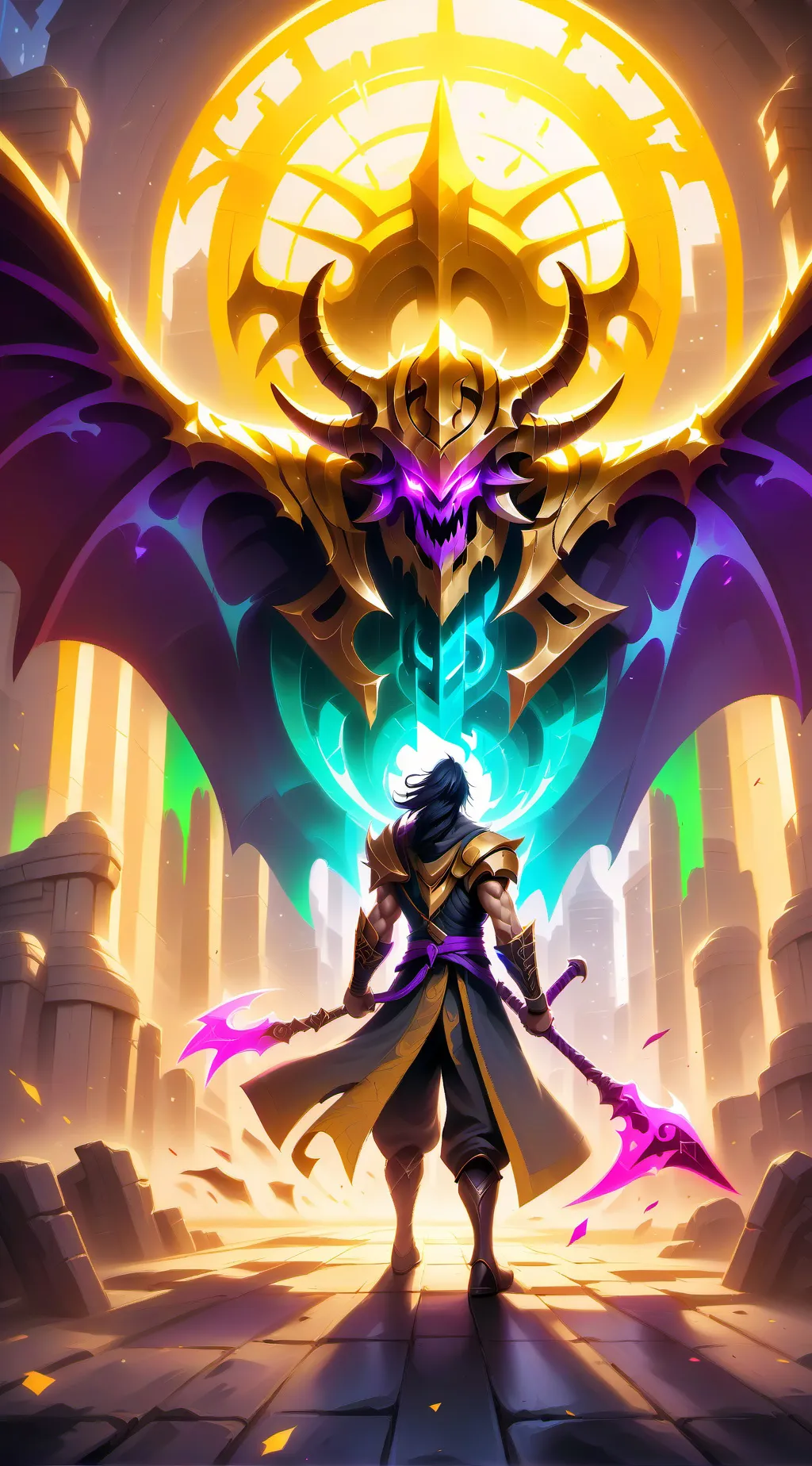 ai character: mm2 but horror background