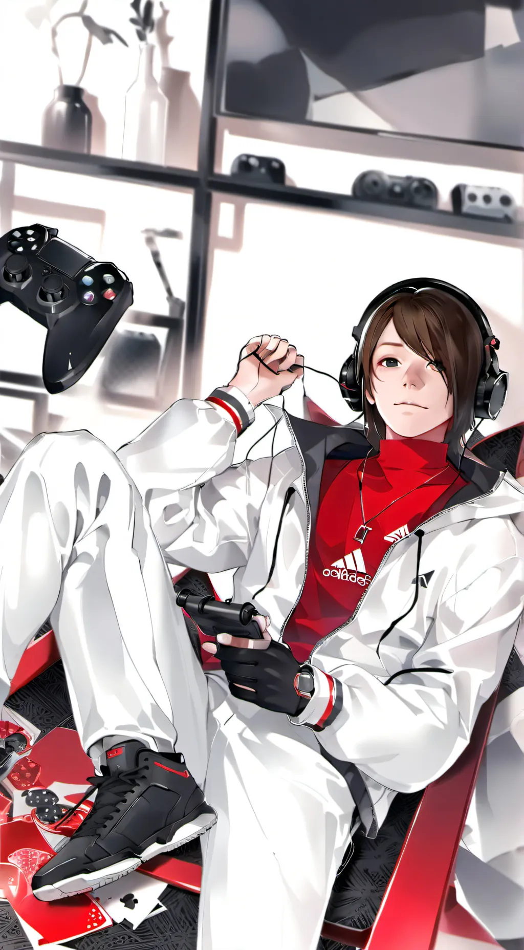 ai character: Dylan  background