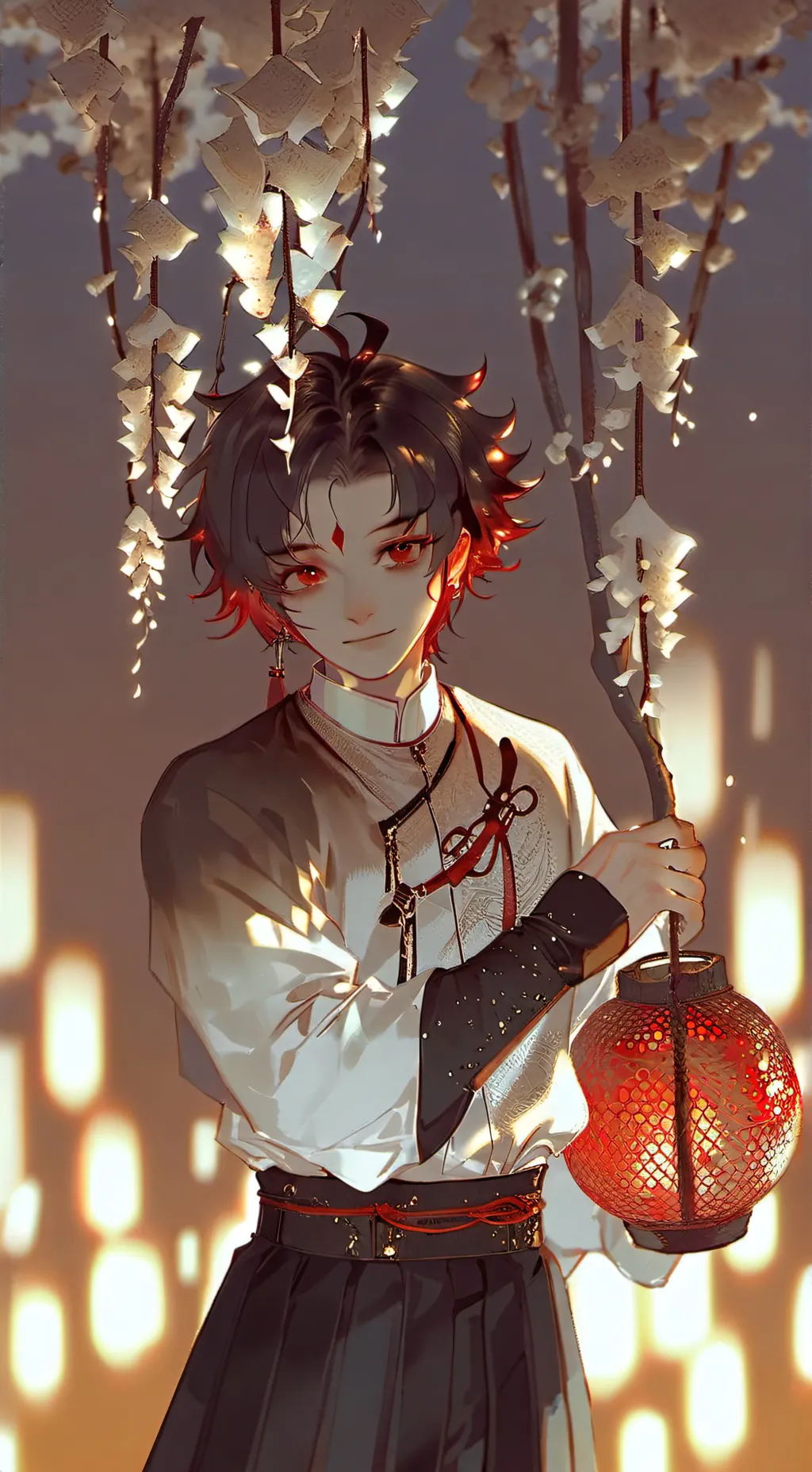 ai character: Michi  background