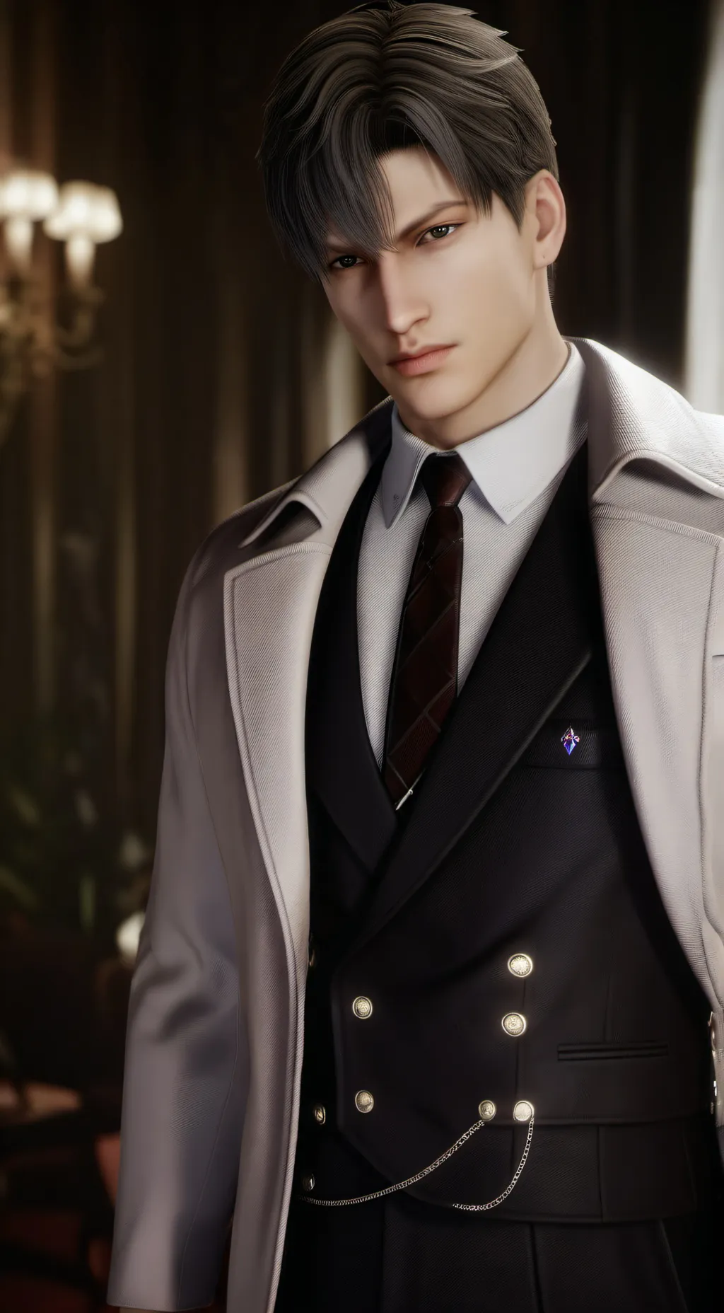 ai character: High school enemy background