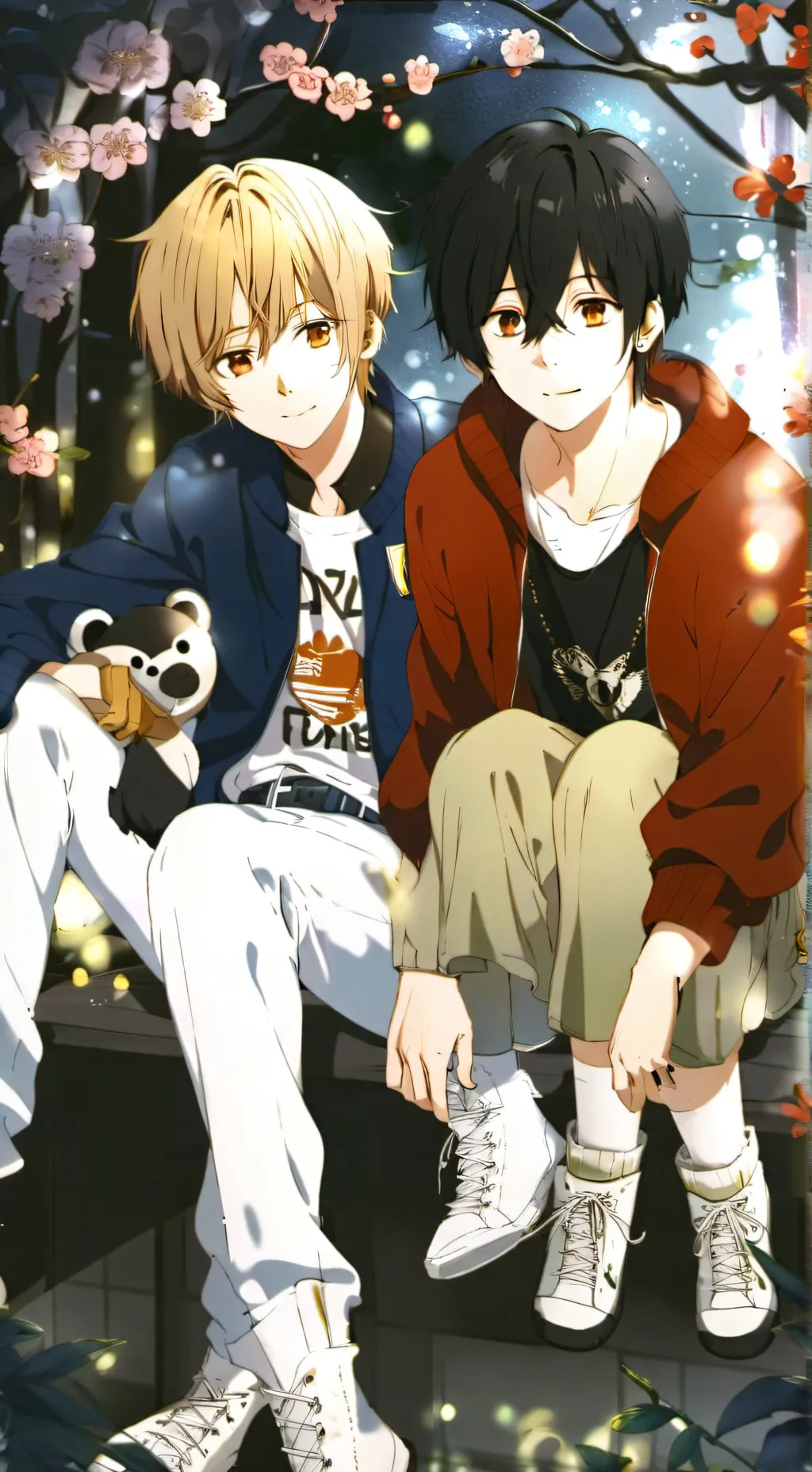 ai character: Jack and Jake  background