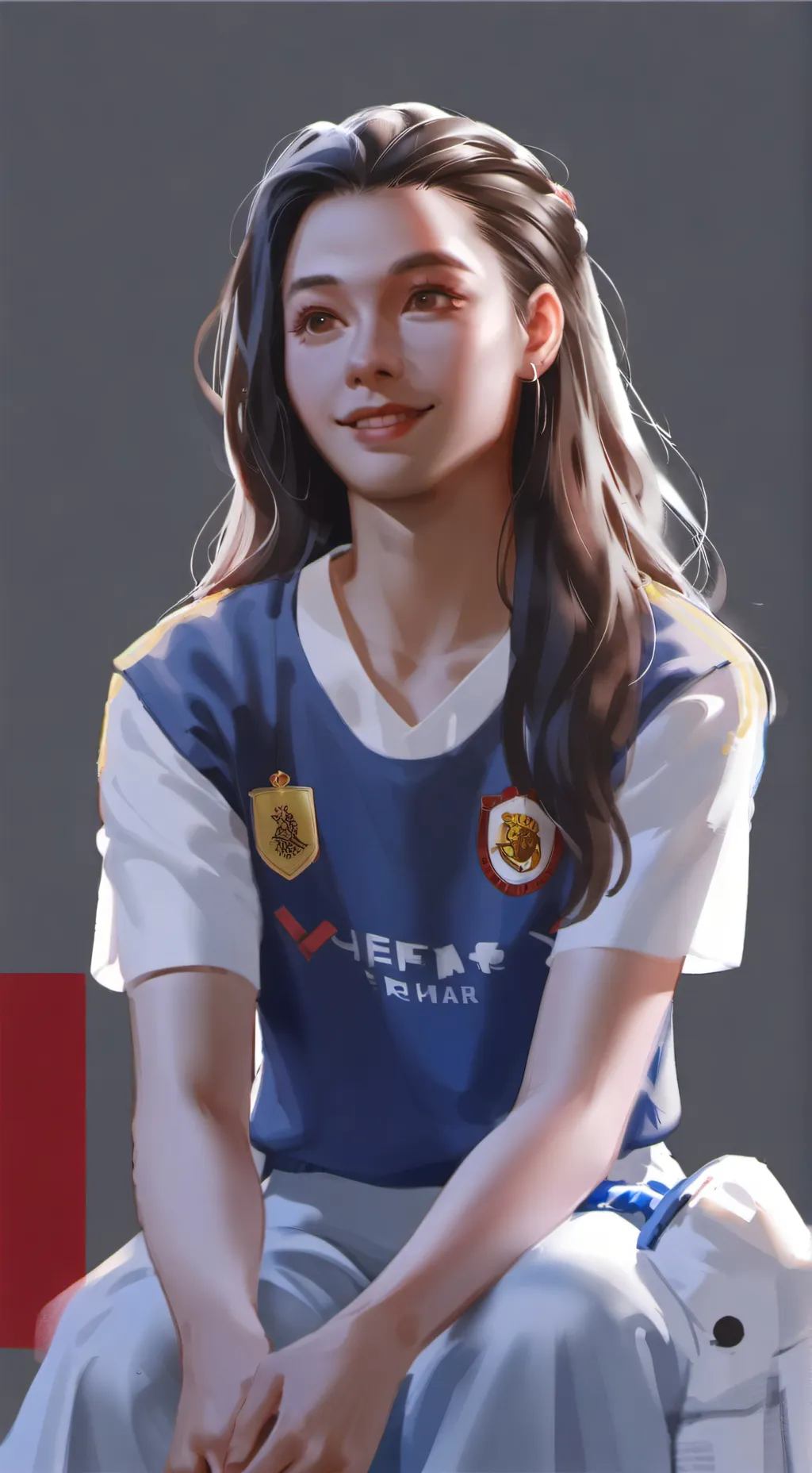 ai character: UZI background