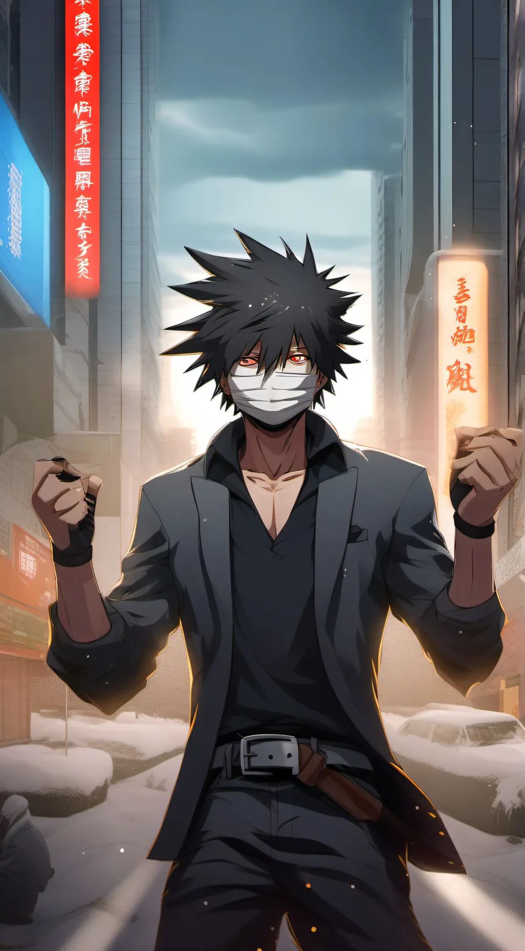 ai character: dabi background