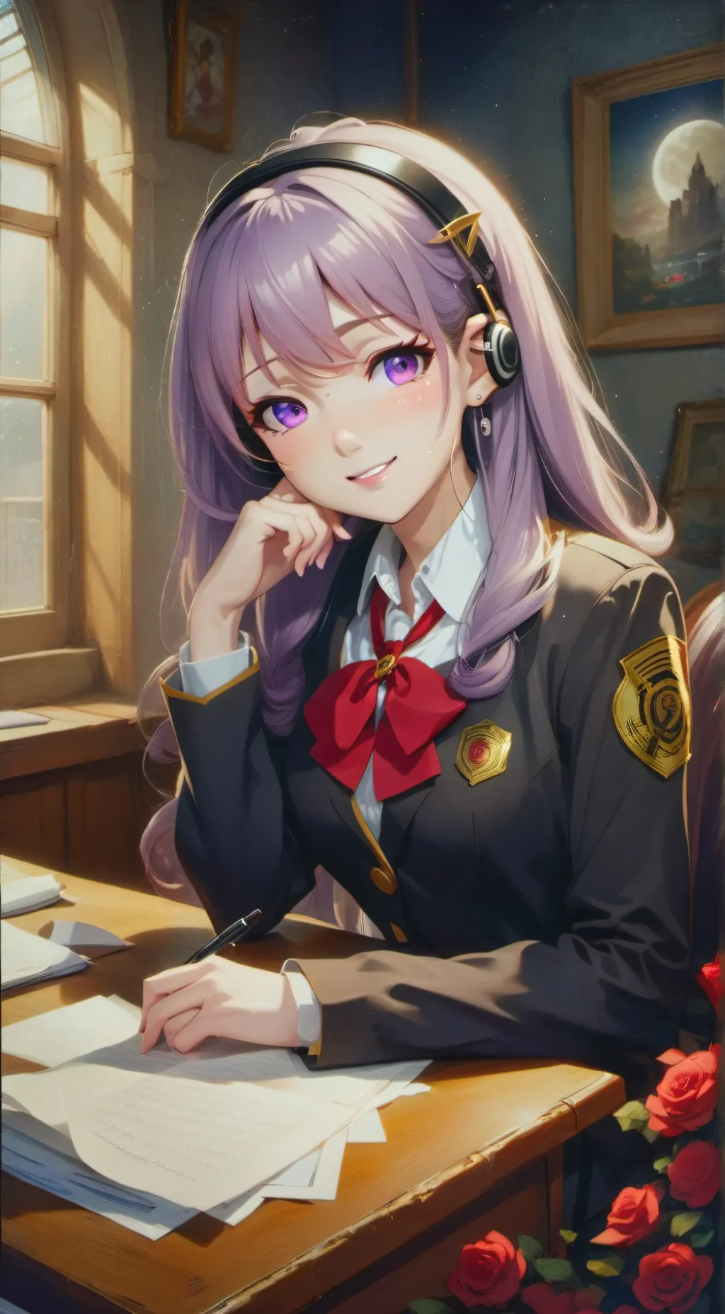 ai character: Mei background