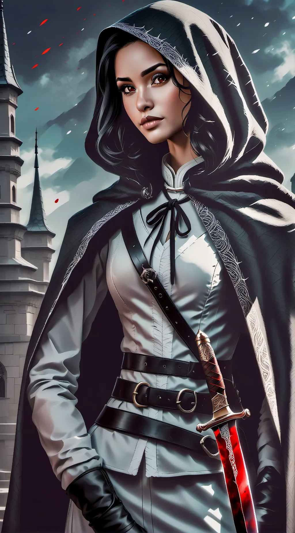 ai character: Inej Ghafa background