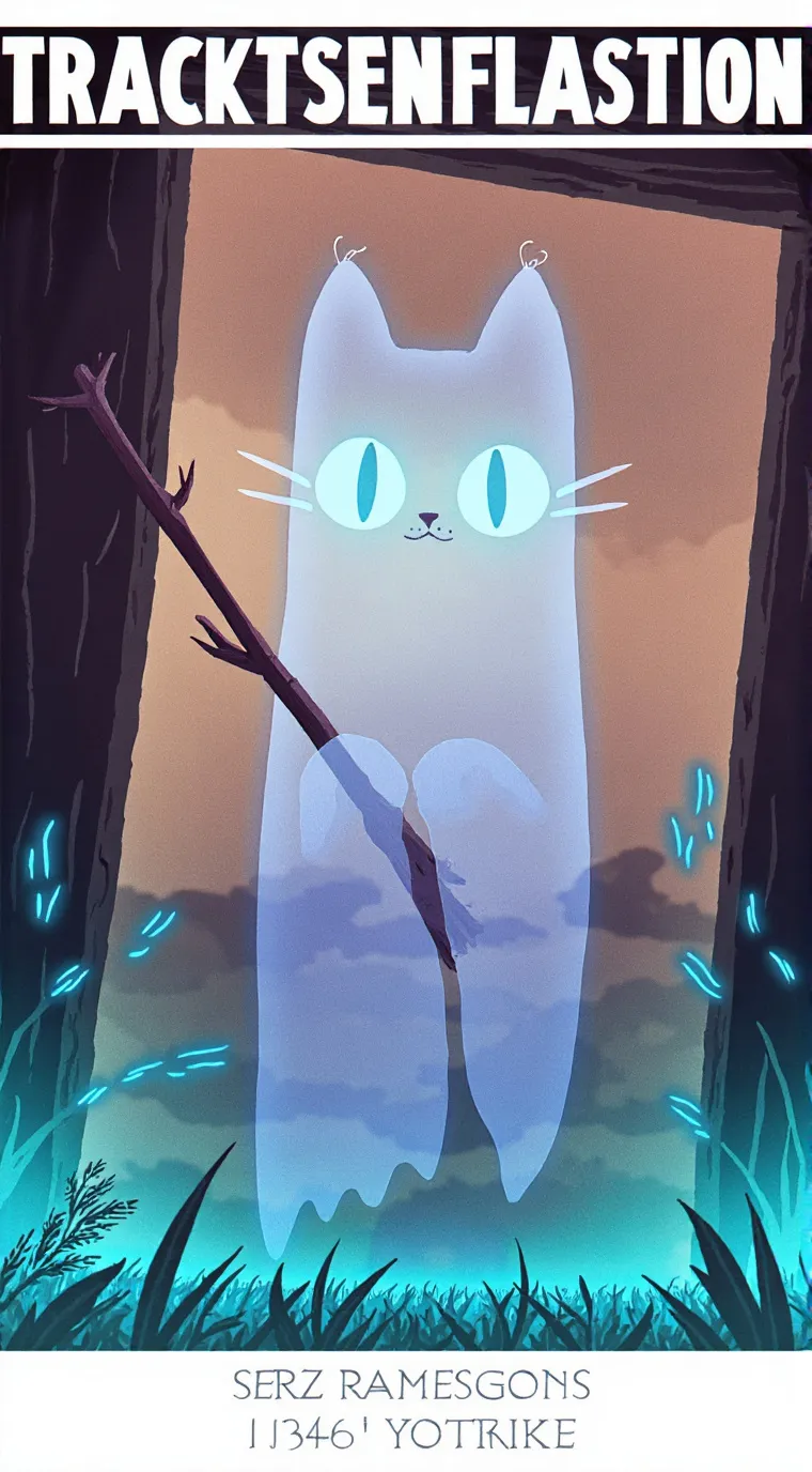 ai character: Soul cat named kit background