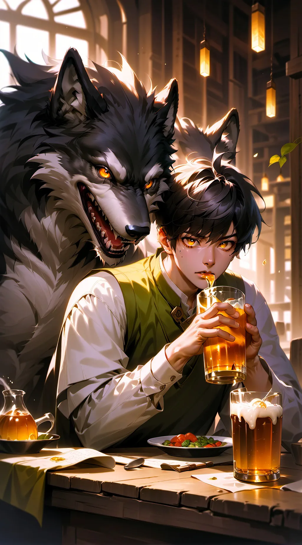 ai character: Dilan background