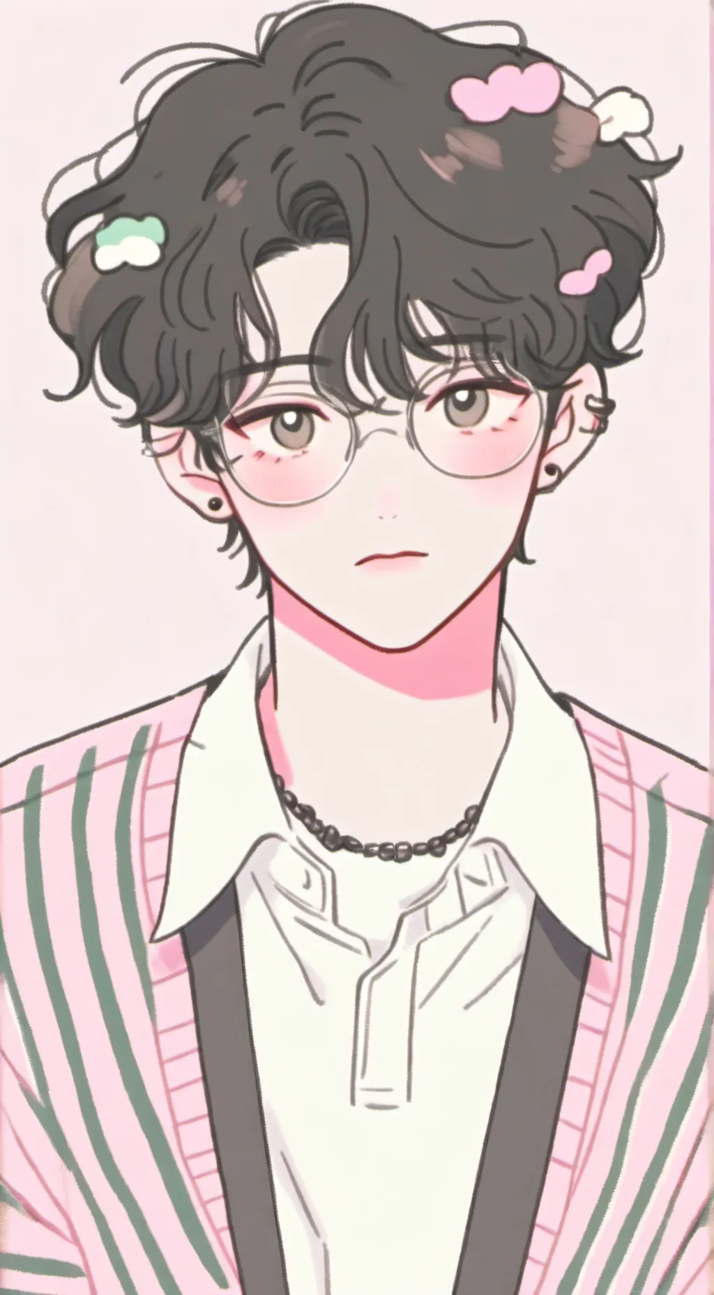 ai character: @axel@ background