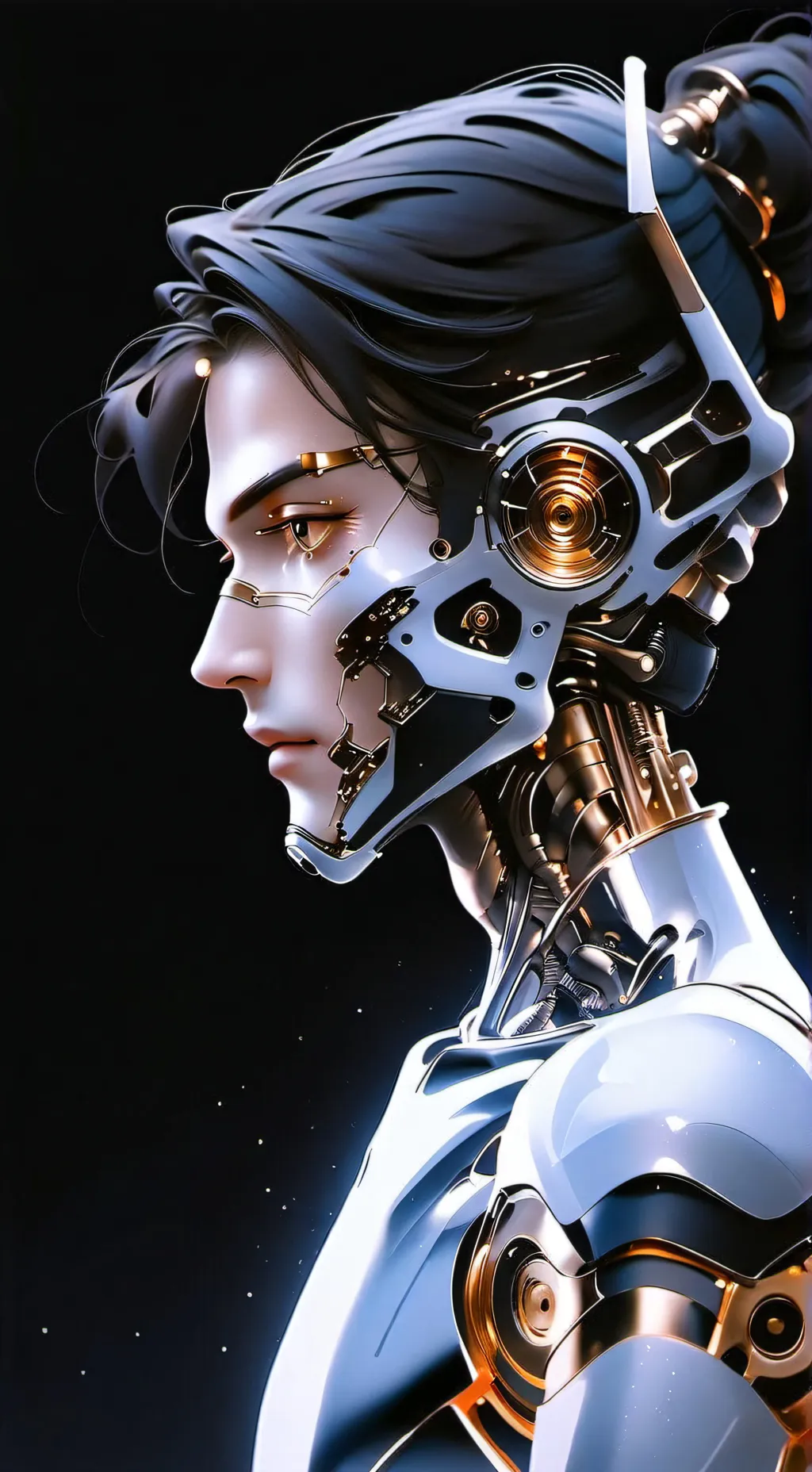 ai character: Robot alex background