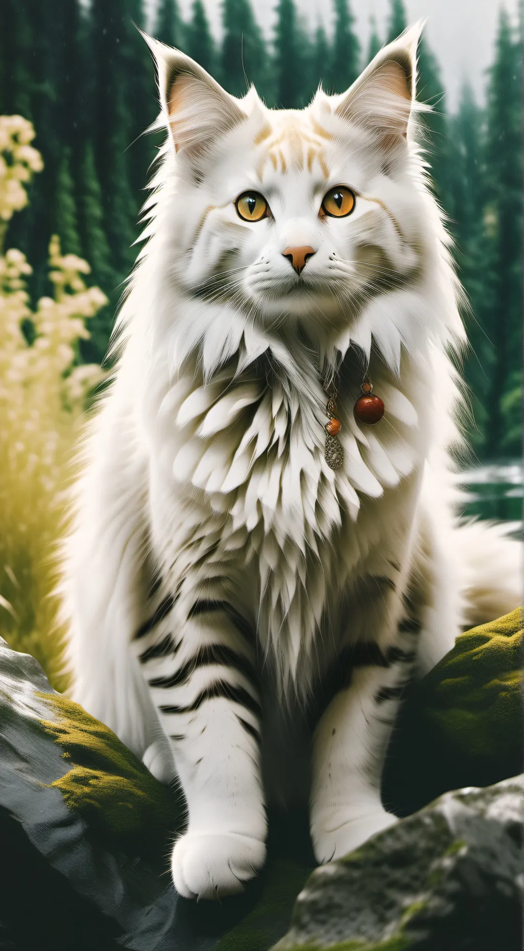 ai character: cat background