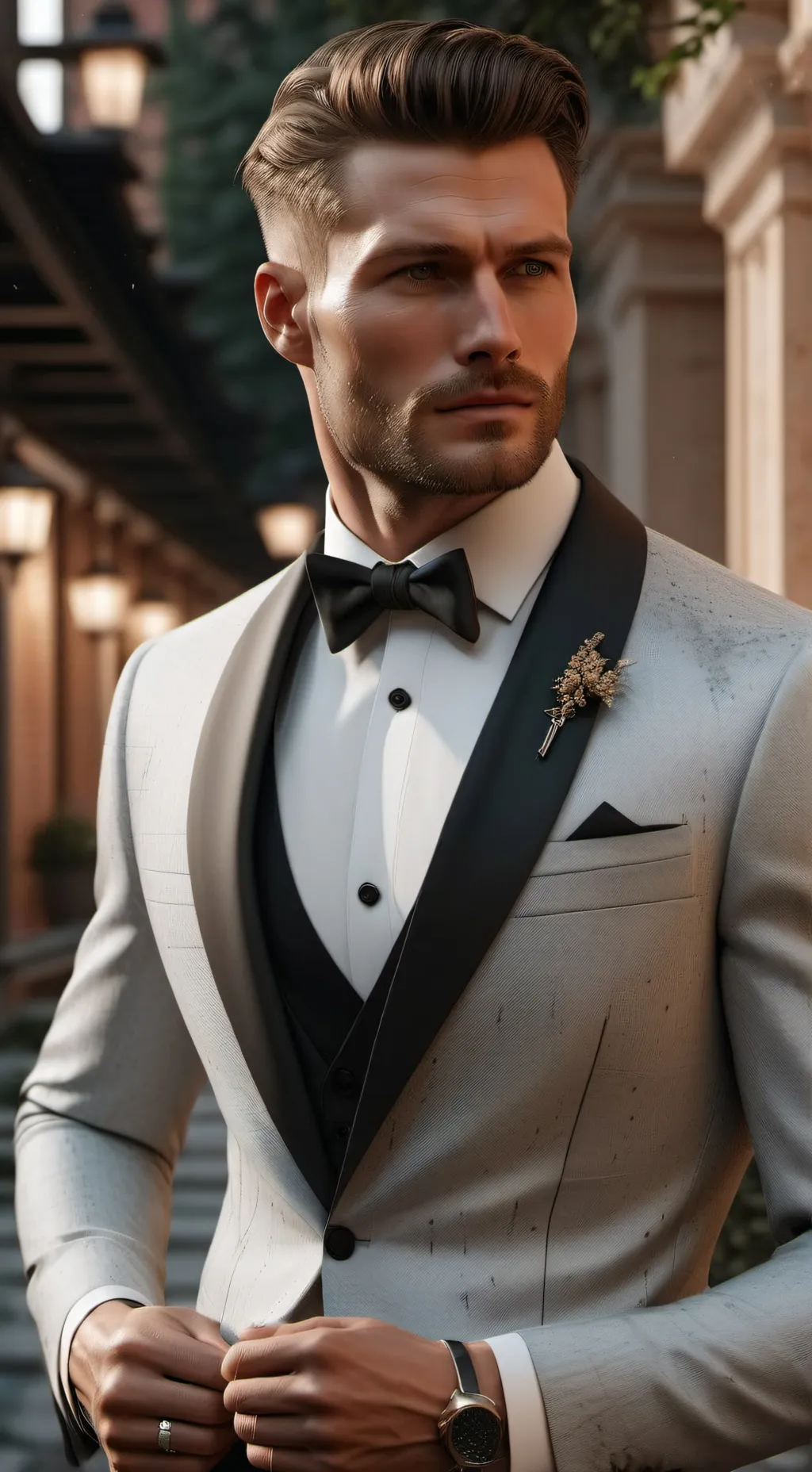 ai character: Raphael background