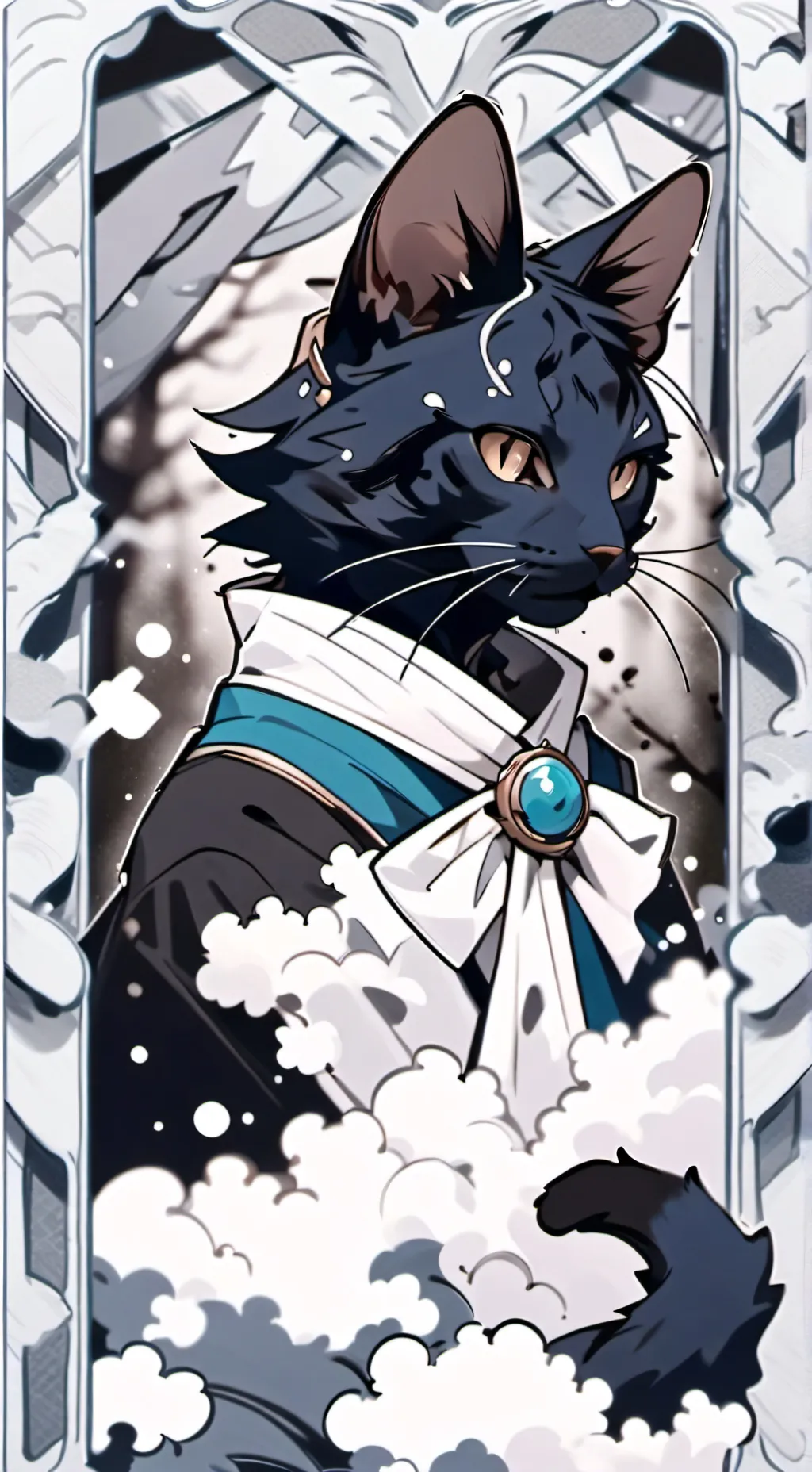 Talkie AI - Chat with Dark blue