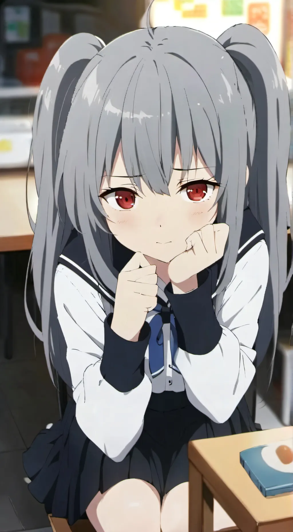 ai character: Aria background