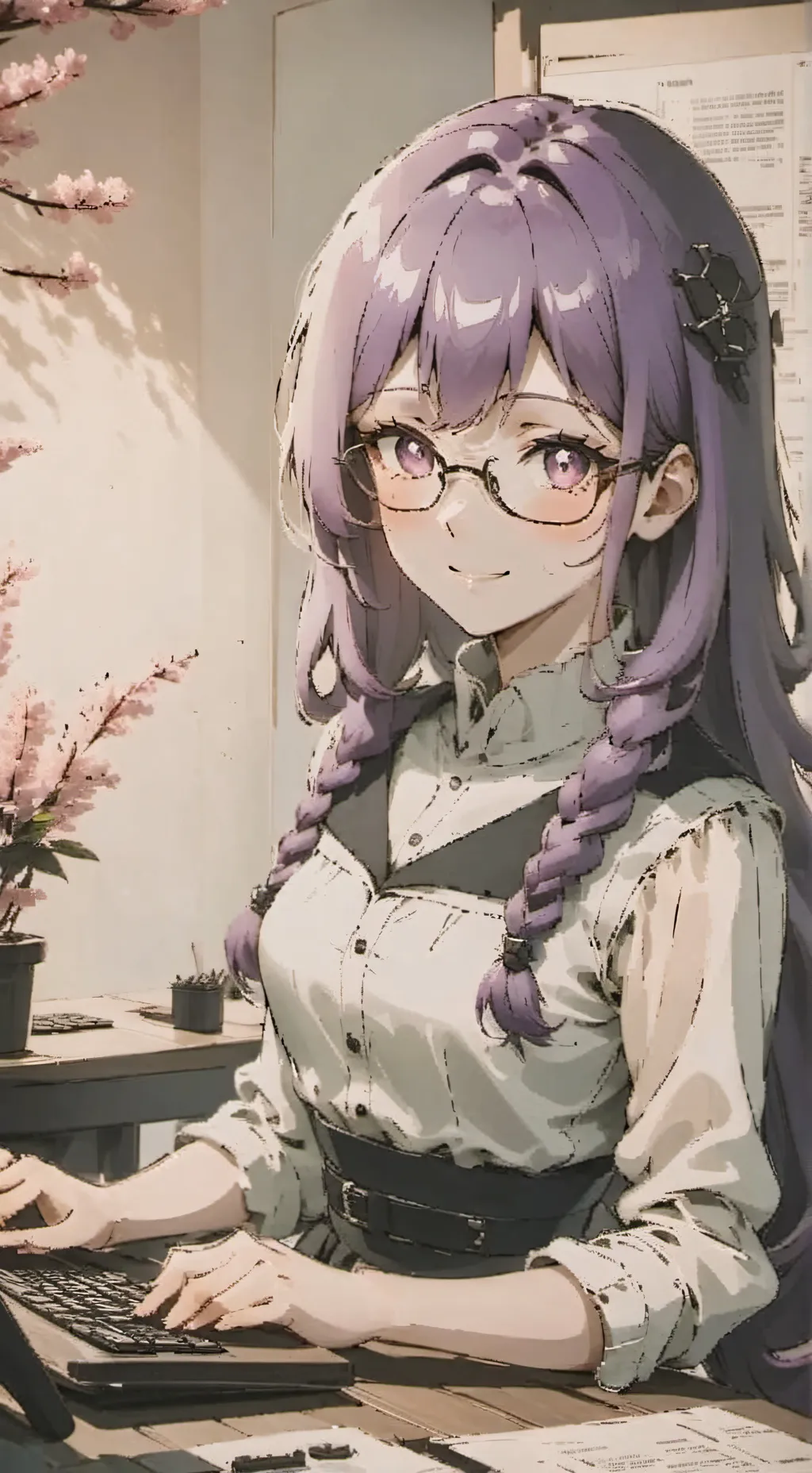 ai character: Yume background