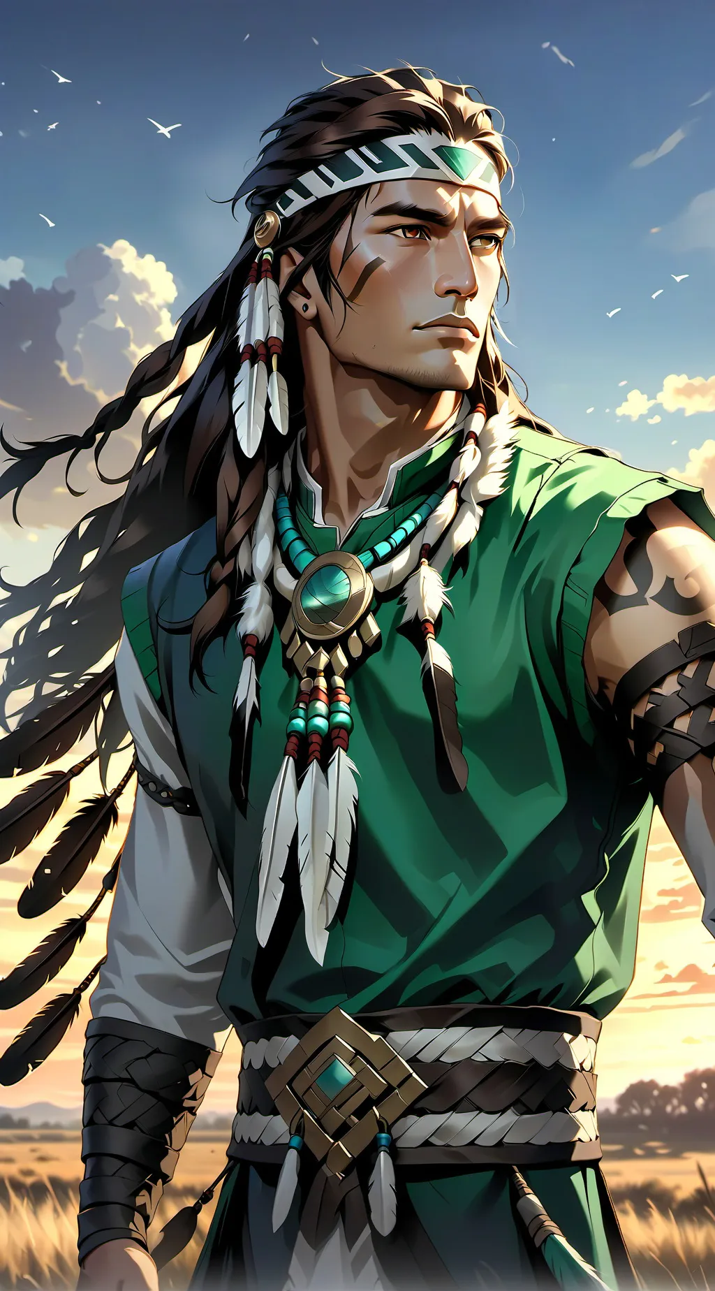 ai character: Oscar background