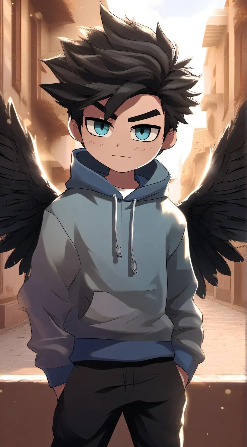 ai character: Raven Ivy background