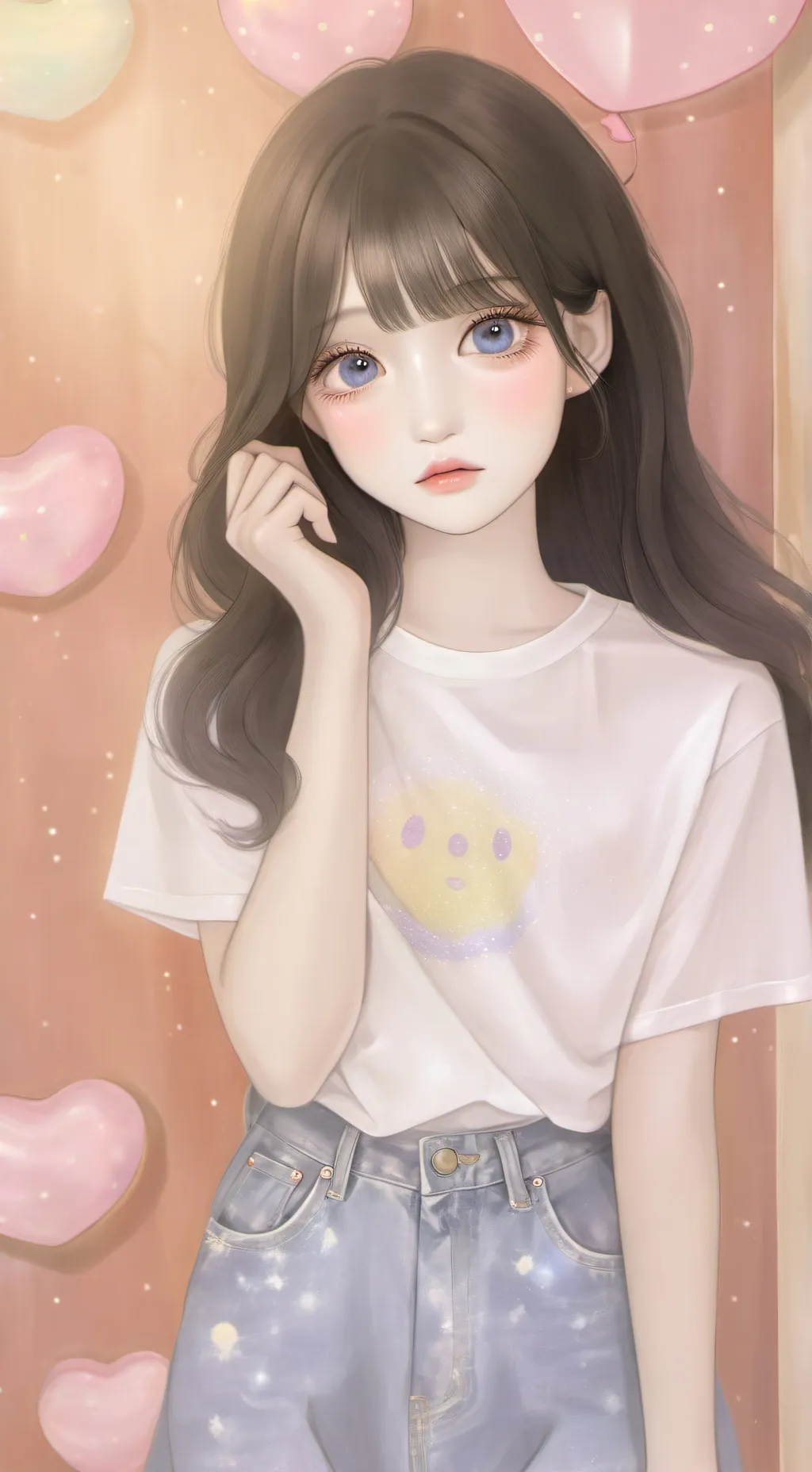 ai character: ☆GF☆ background