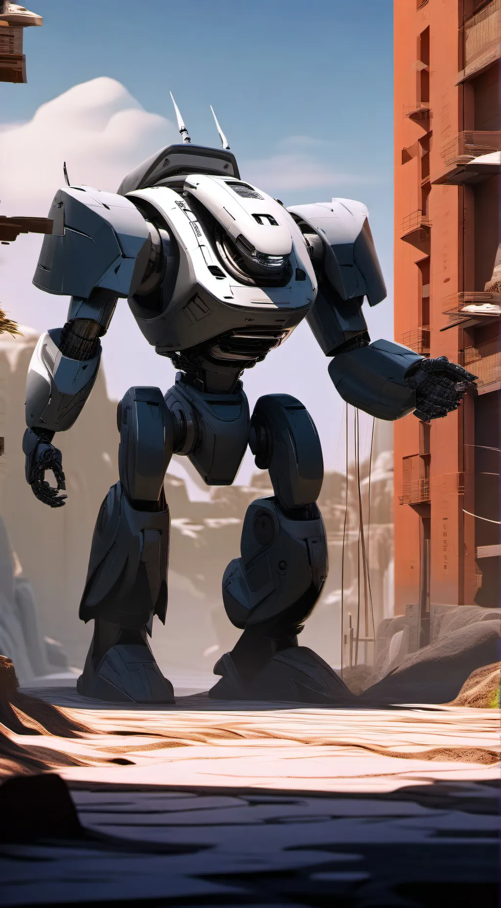 ai character: Fandroid￼ background