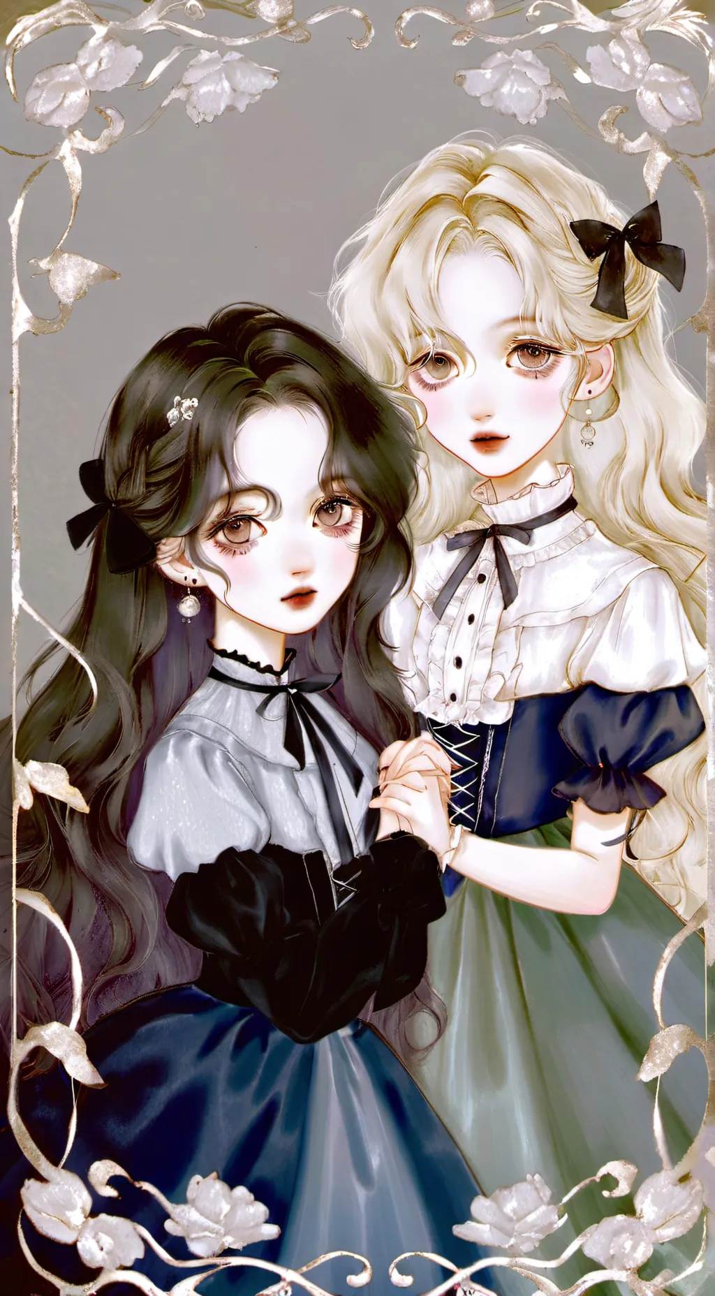 ai character: Hailie and Lainey background