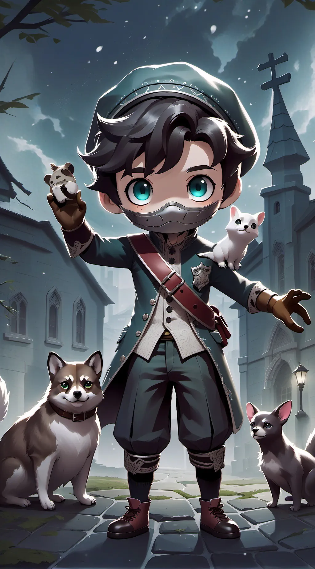 ai character: Wildcraft background