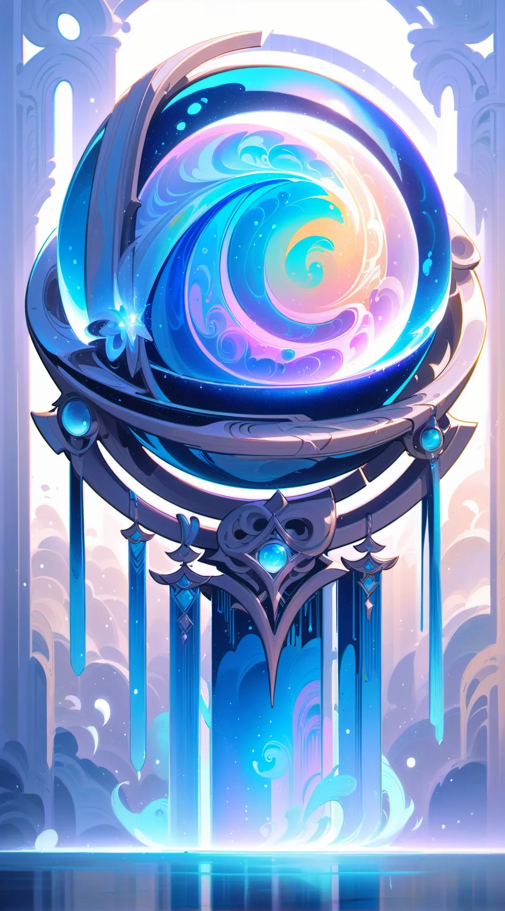 ai character: Neckros+warframes background