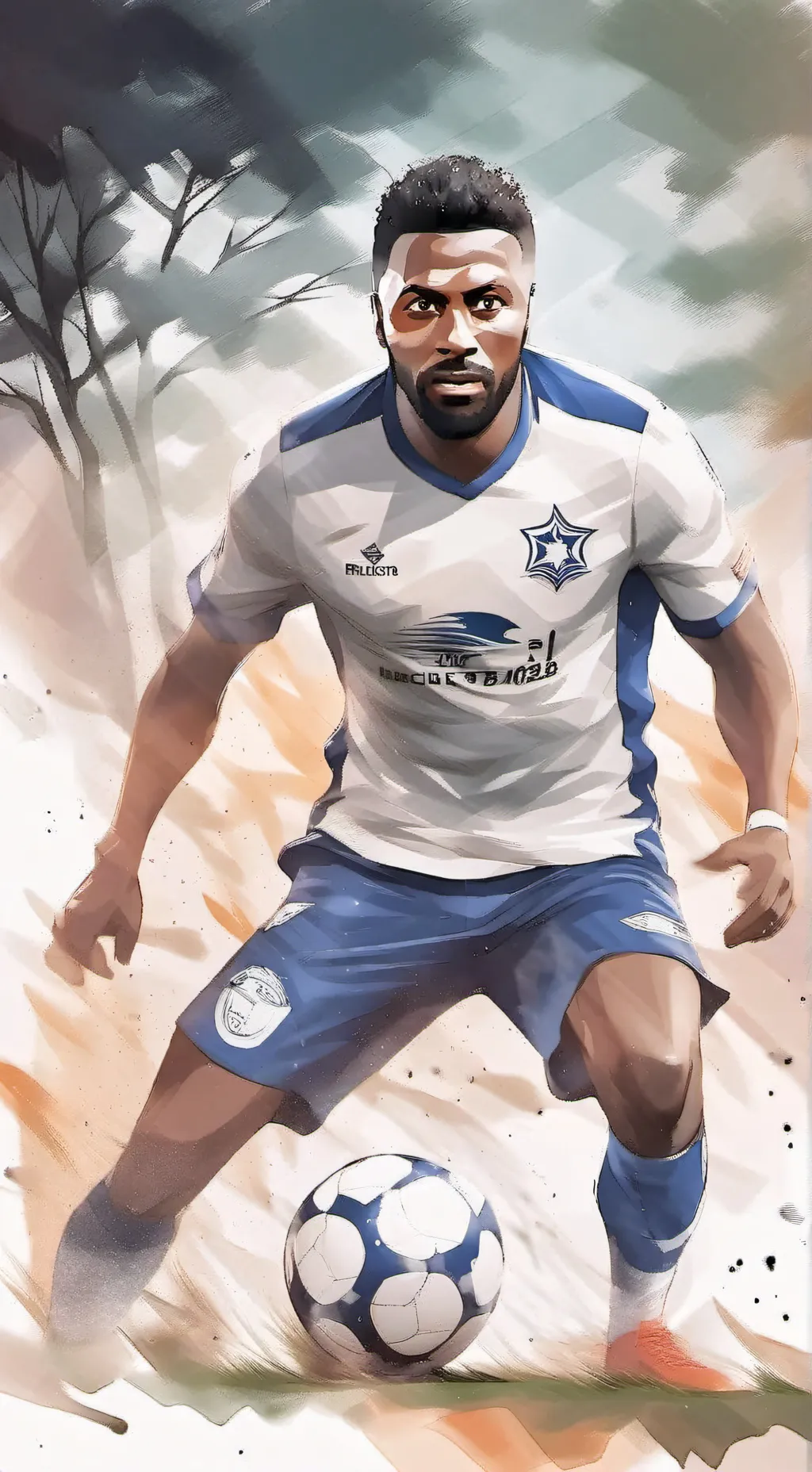 ai character: flowmer background